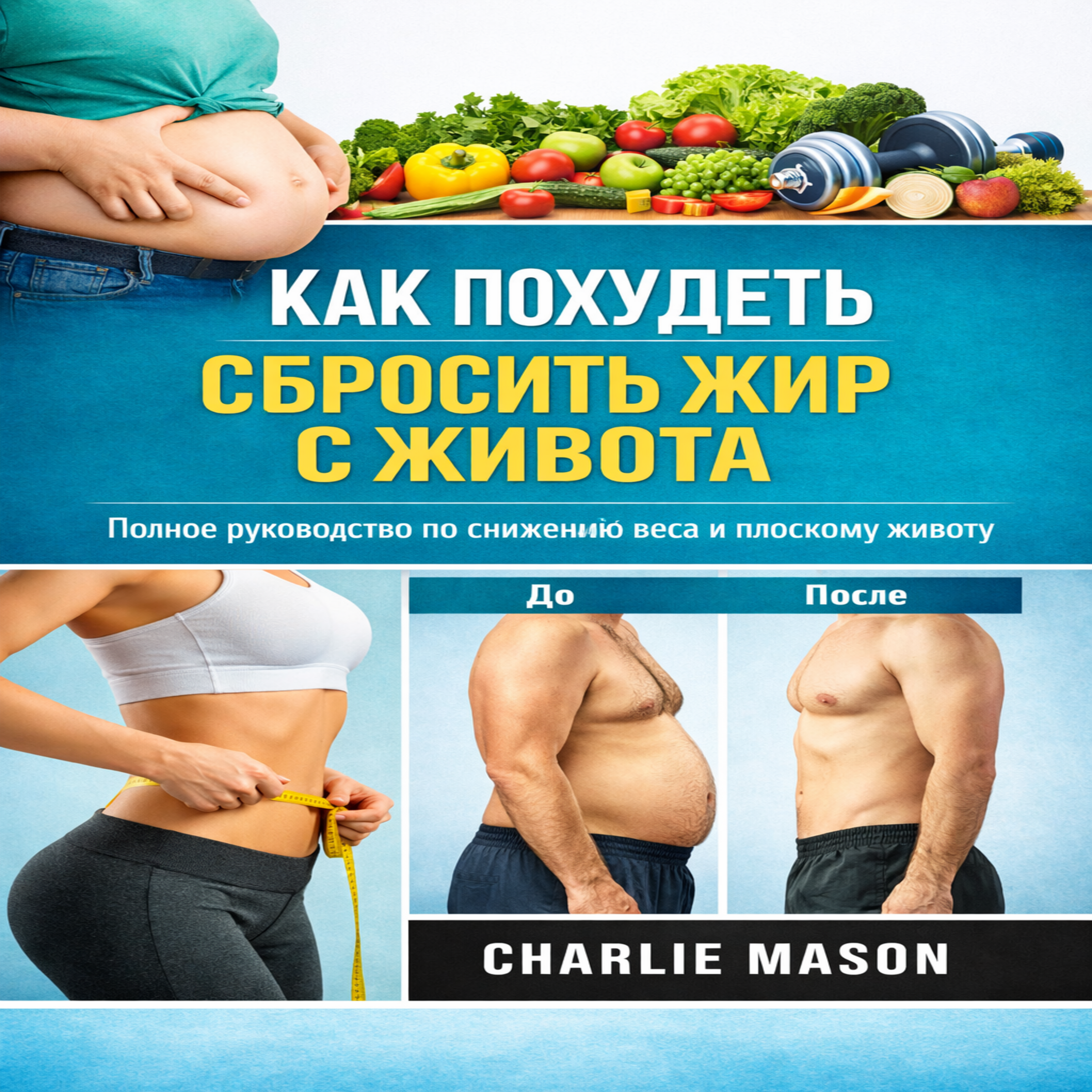 Как избавиться от жира на животе: Полное руководство по снижению веса и достижению плоского живота.
