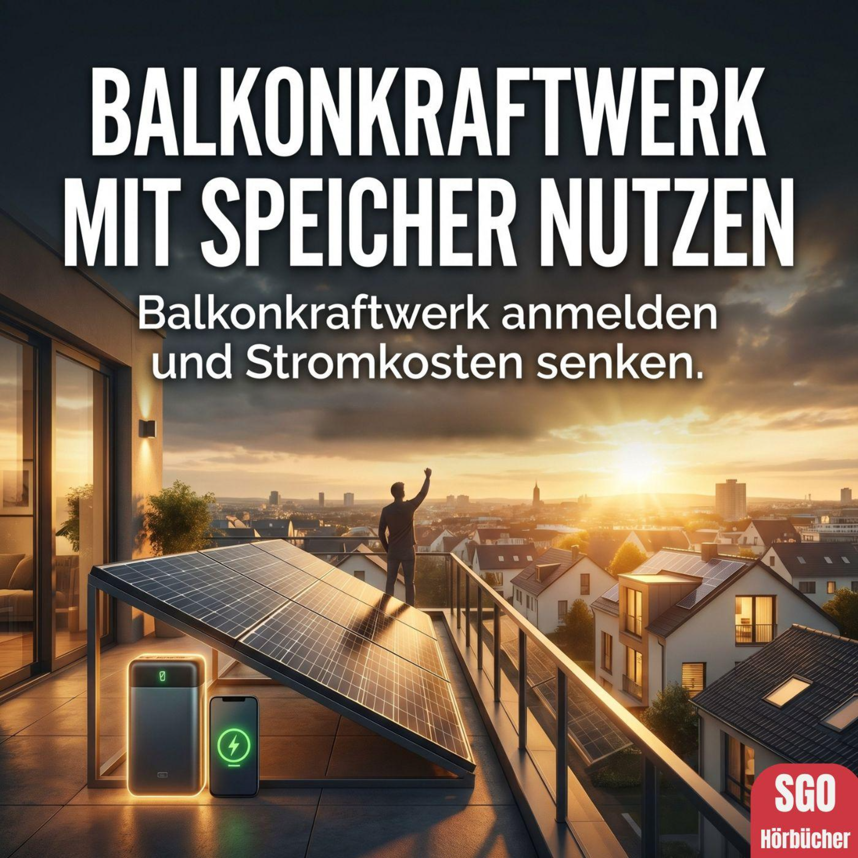 Balkonkraftwerk mit Speicher nutzen
