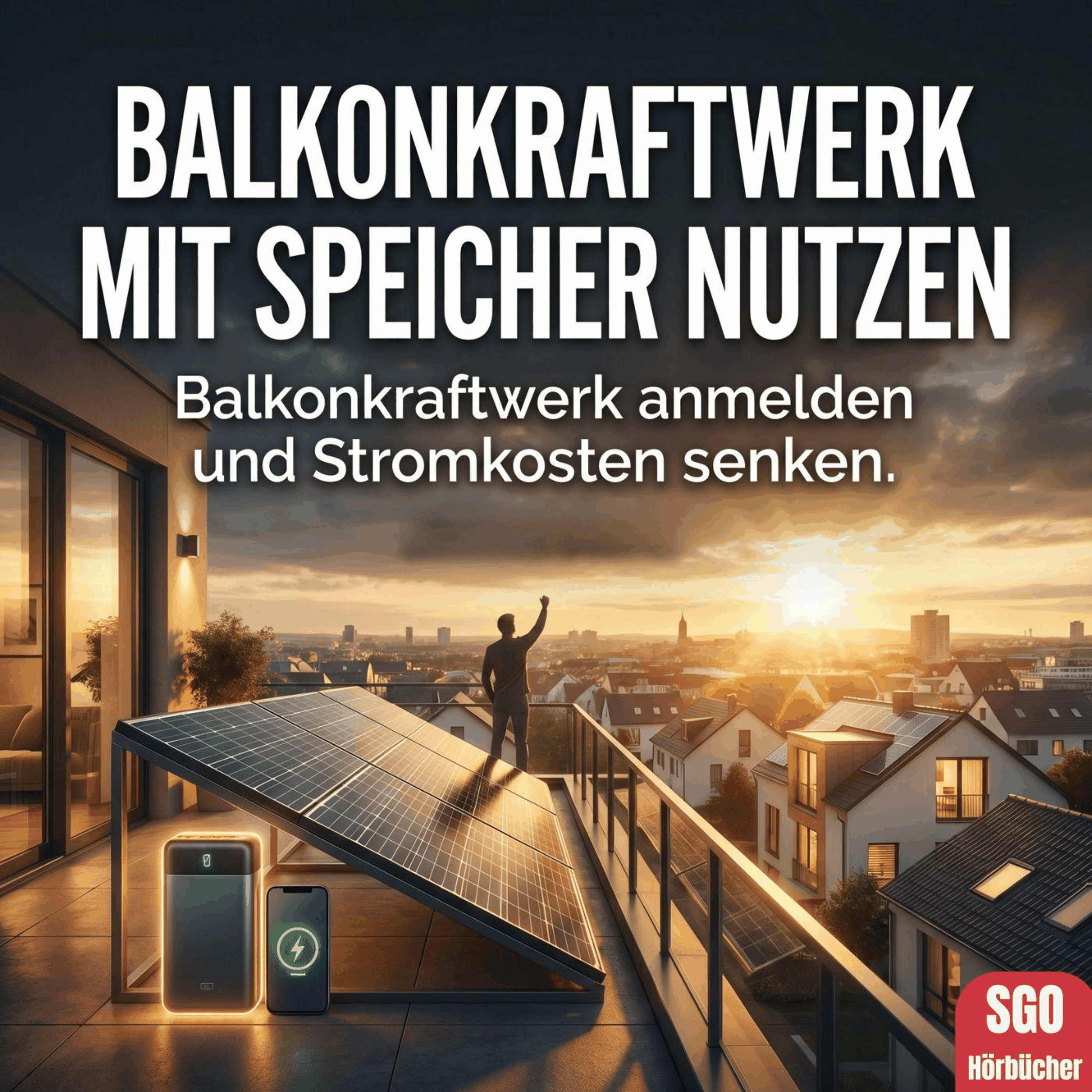 Balkonkraftwerk mit Speicher nutzen