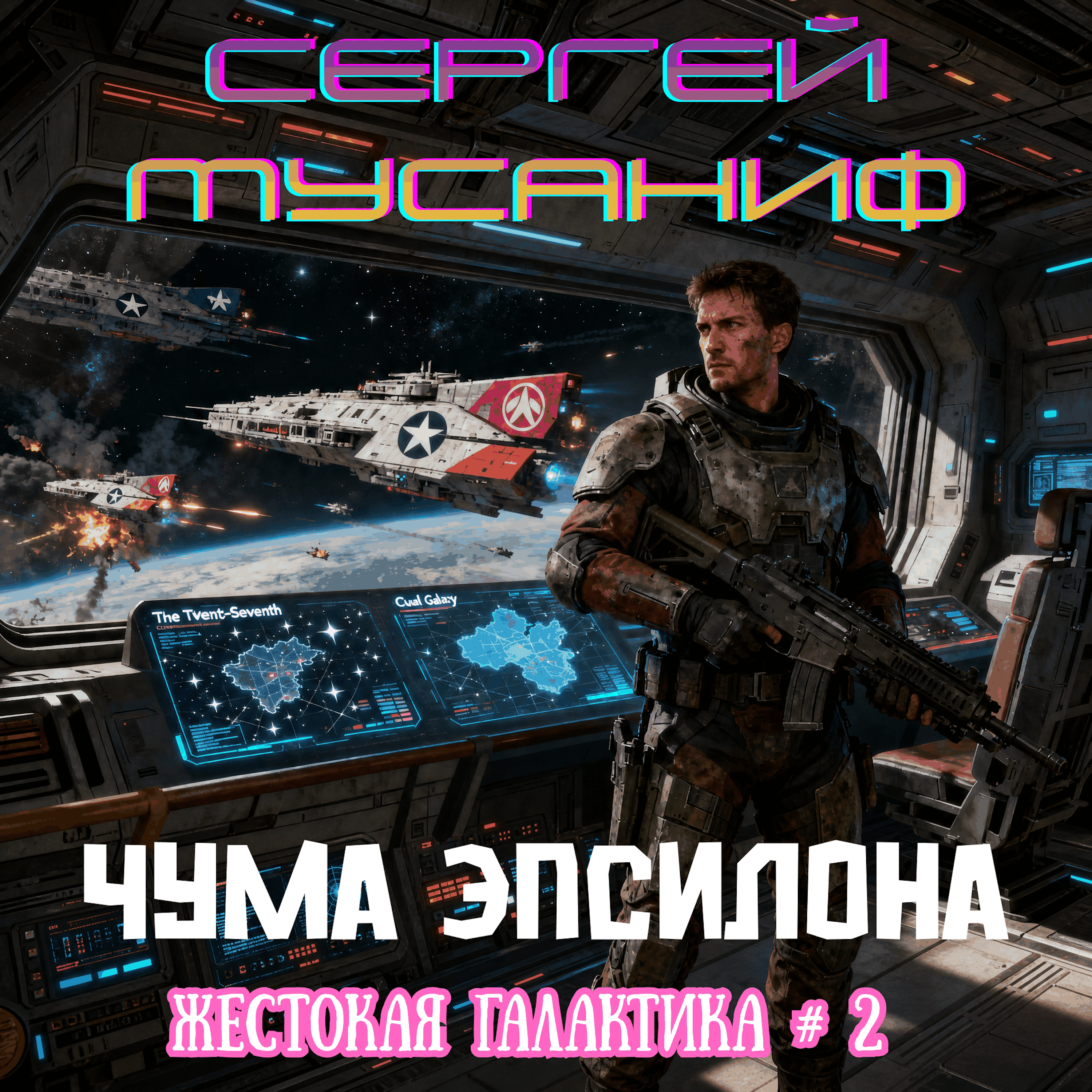 Сергей Мусаниф - Жестокая галактика. Книга 2. Чума Эпсилона.