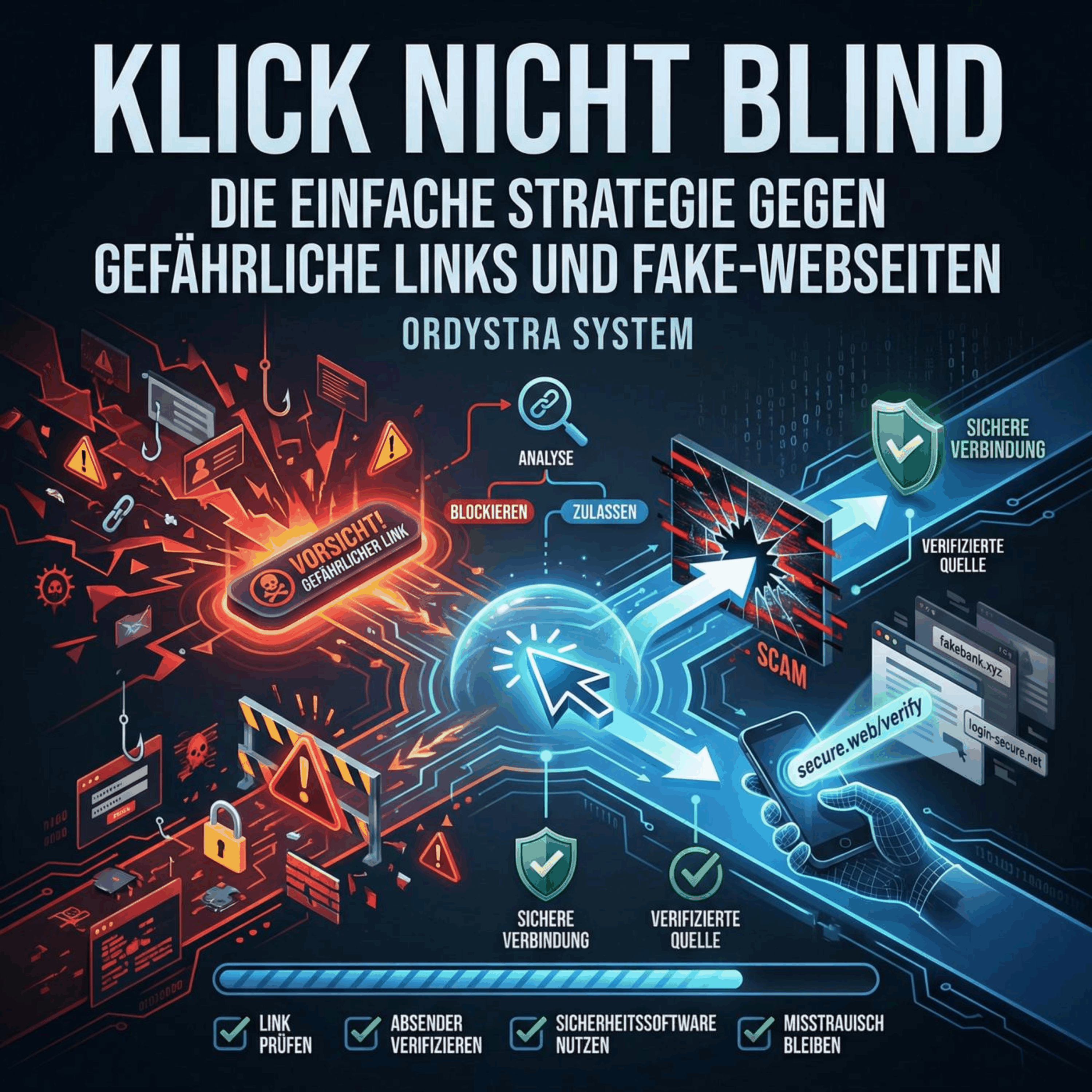 Klick nicht blind