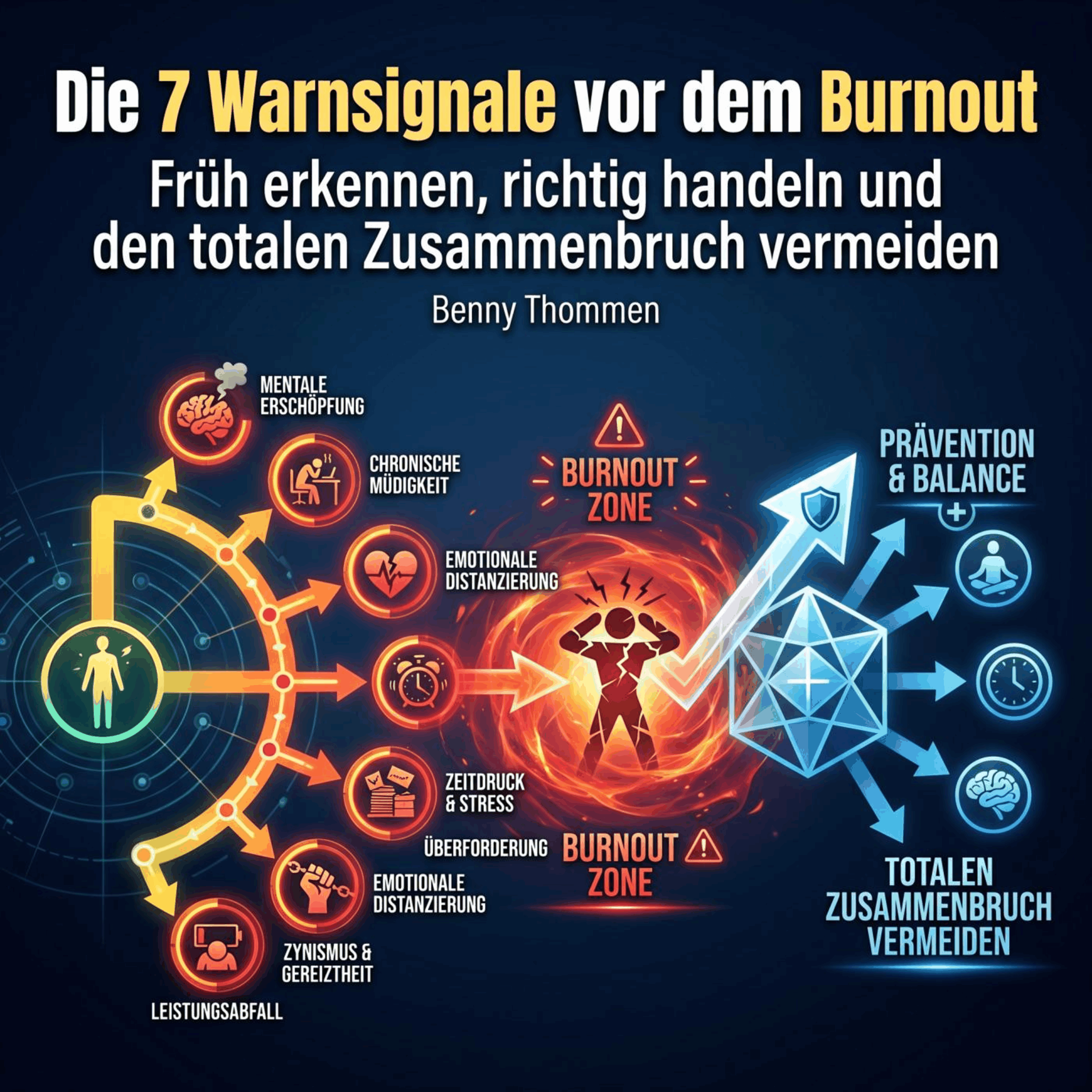 Die 7 Warnsignale vor dem Burnout