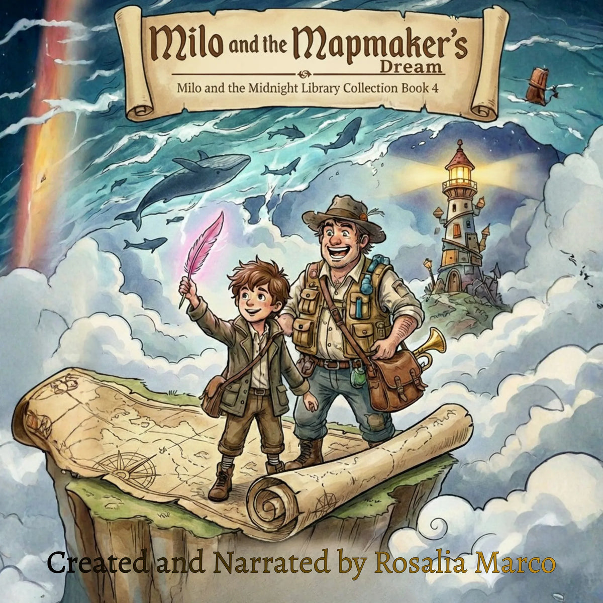 Milo and the Mapmaker's Dream, Milo and the Midnight Library Collection, Book 4