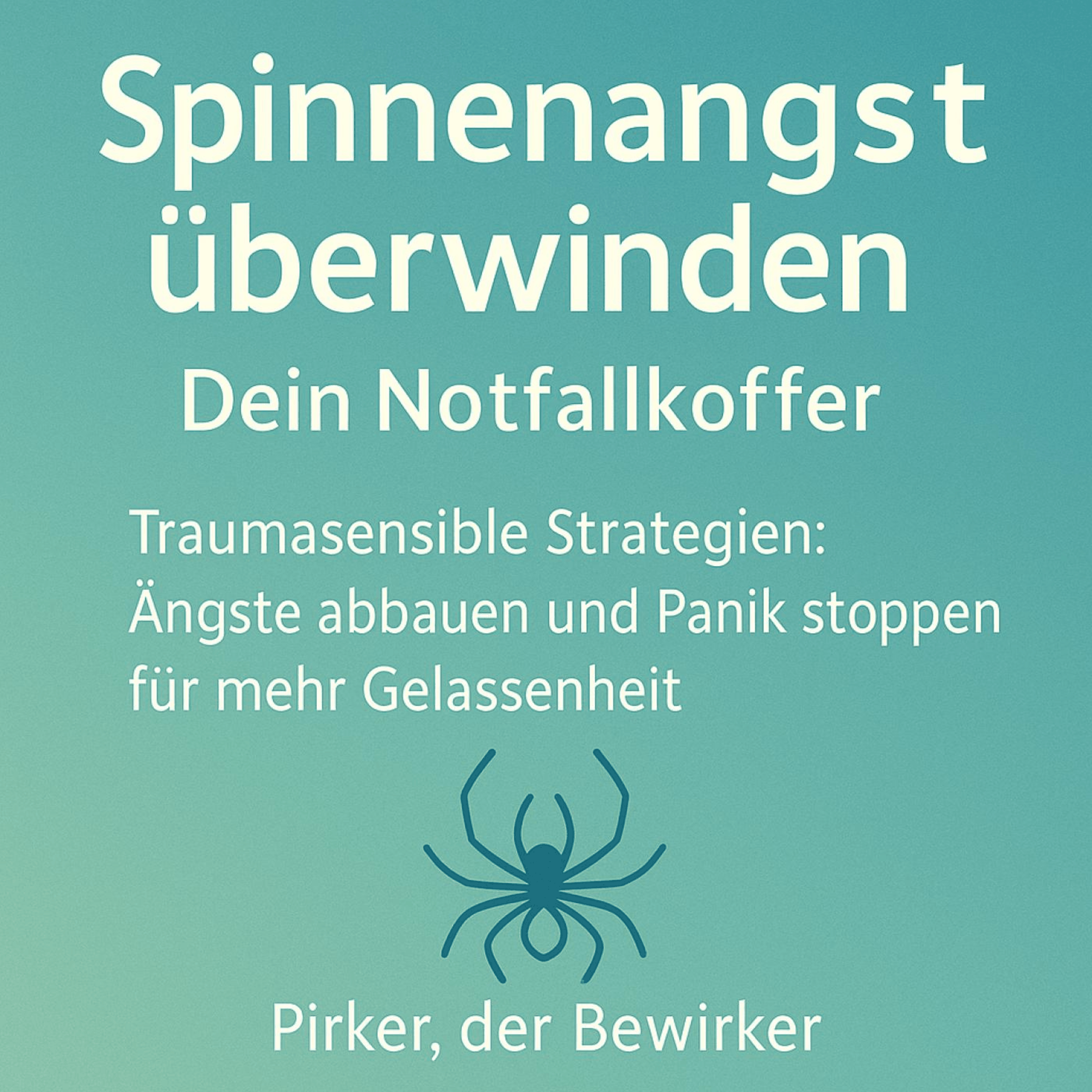 Spinnenangst überwinden - Dein Notfallkoffer