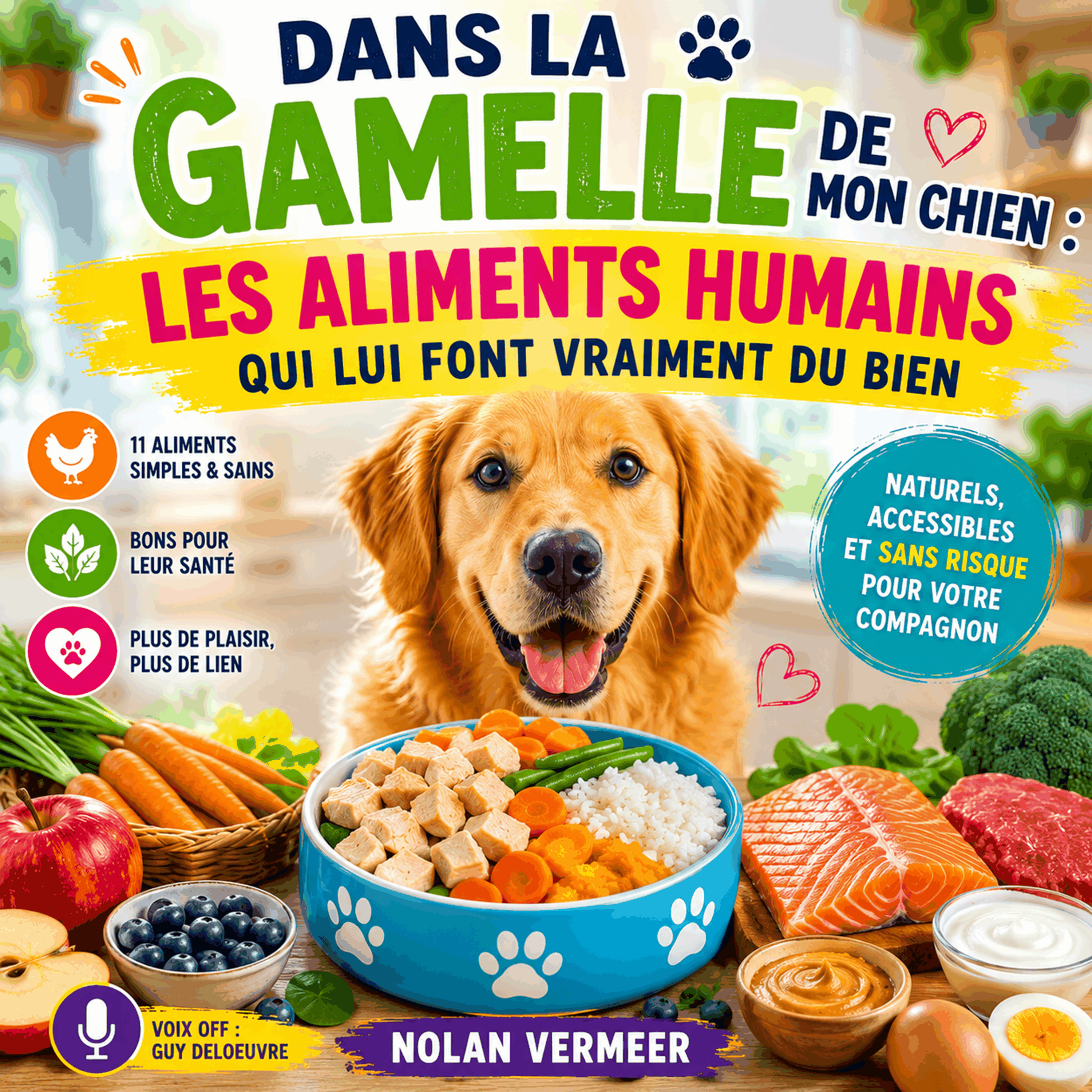 Dans la Gamelle de Mon Chien : Les Aliments Humains Qui Lui Font Vraiment du Bien