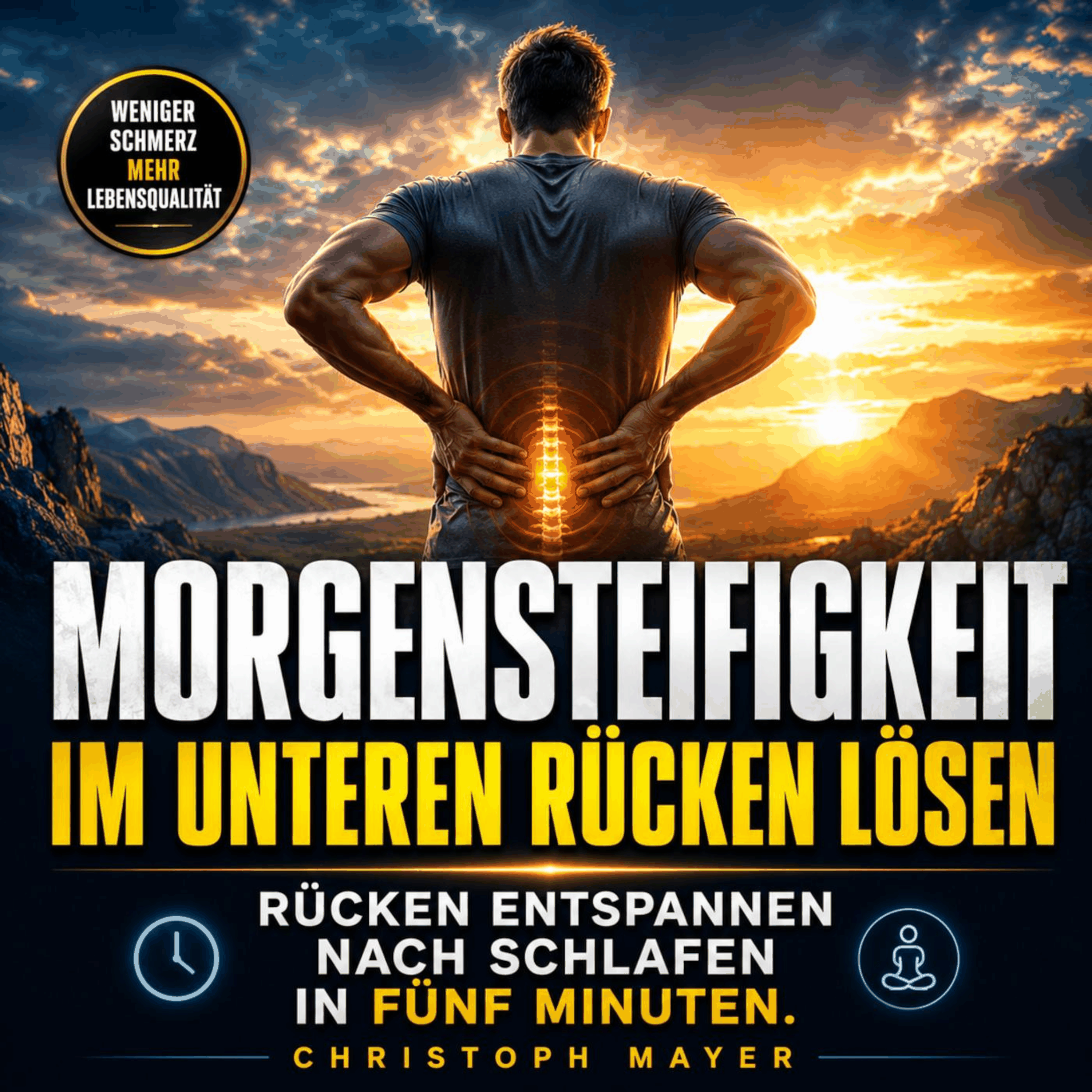 Morgensteifigkeit im unteren Rücken lösen