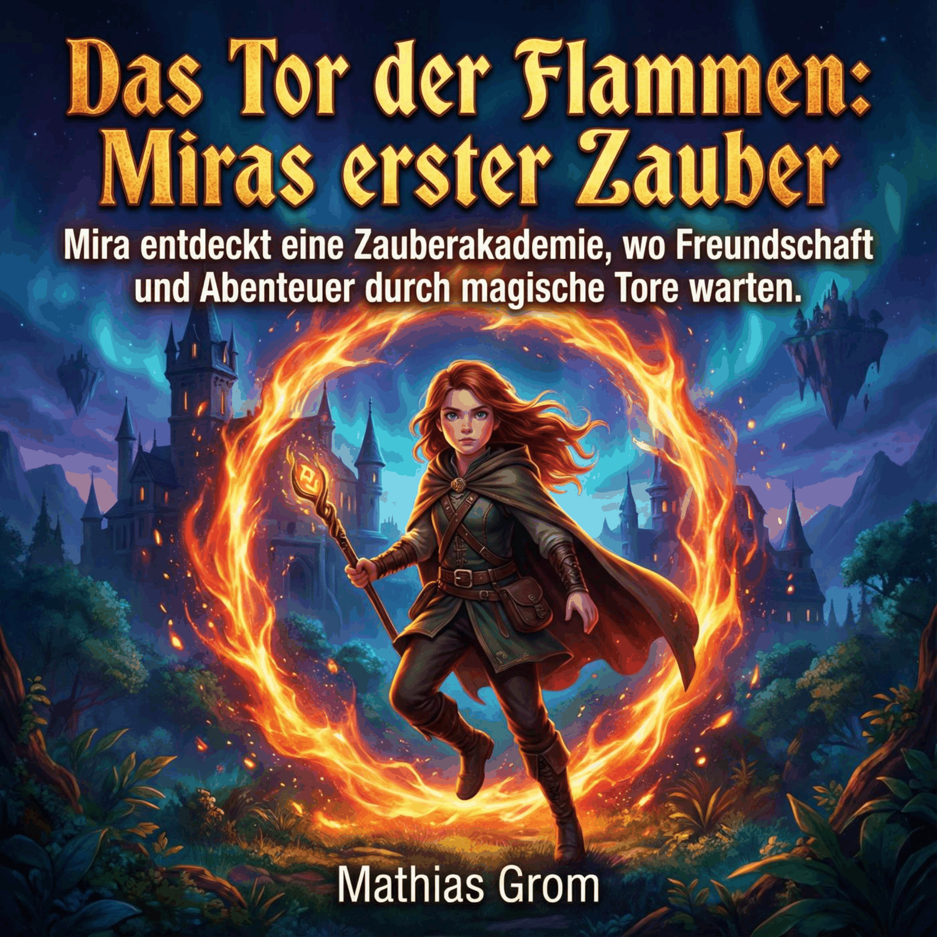 Das Tor der Flammen: Miras erster Zauber
