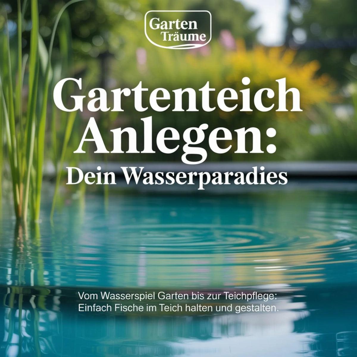 Gartenteich anlegen - Dein Wasserparadies