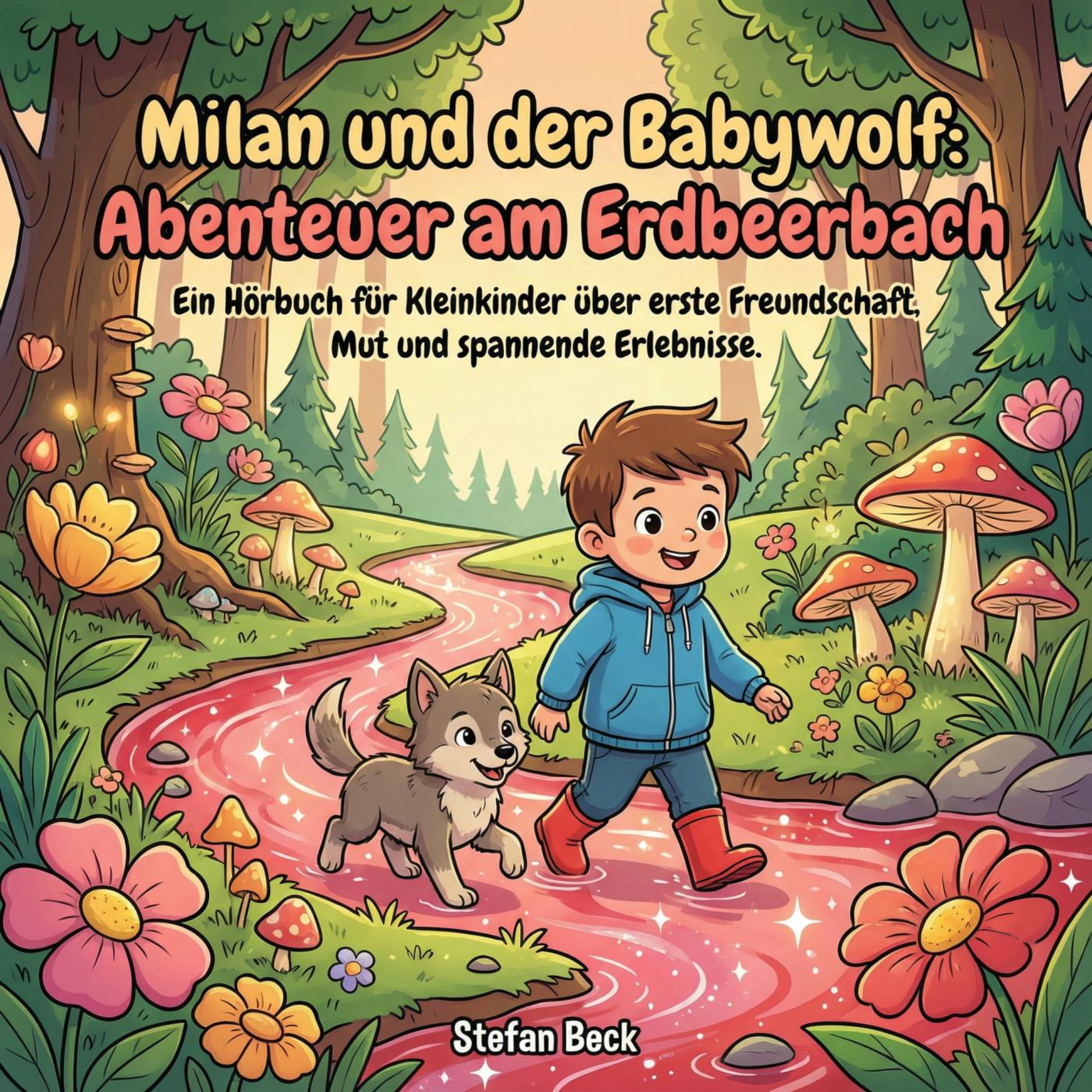 Milan und der Babywolf - Abenteuer am Erdbeerbach