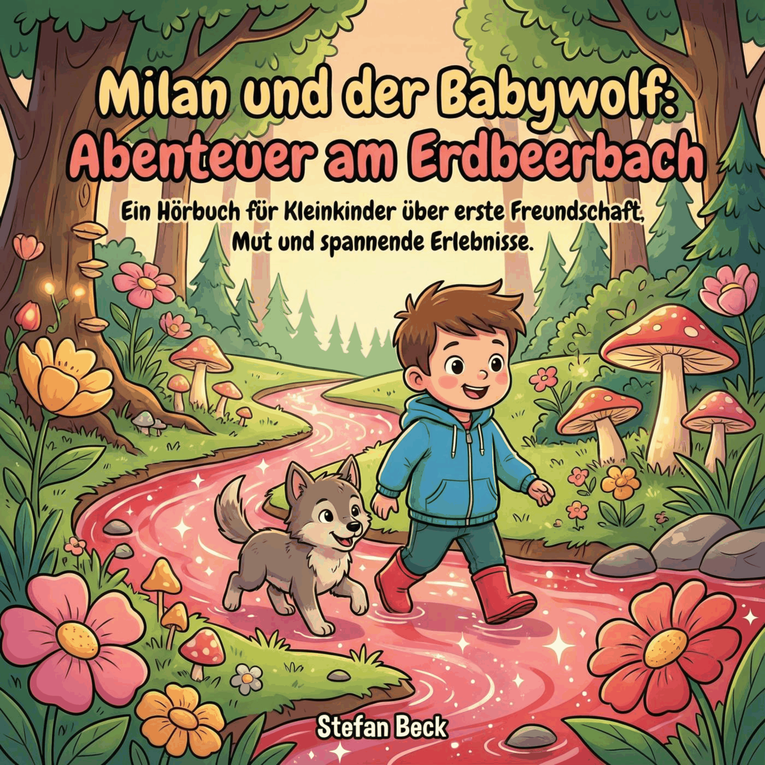 Milan und der Babywolf - Abenteuer am Erdbeerbach