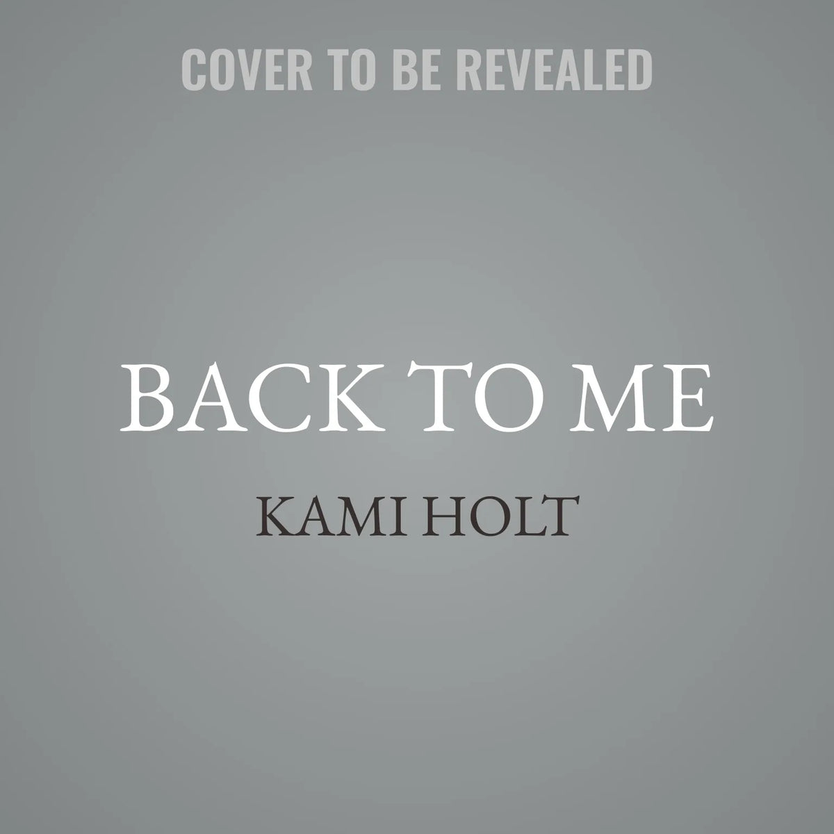 Back To Me