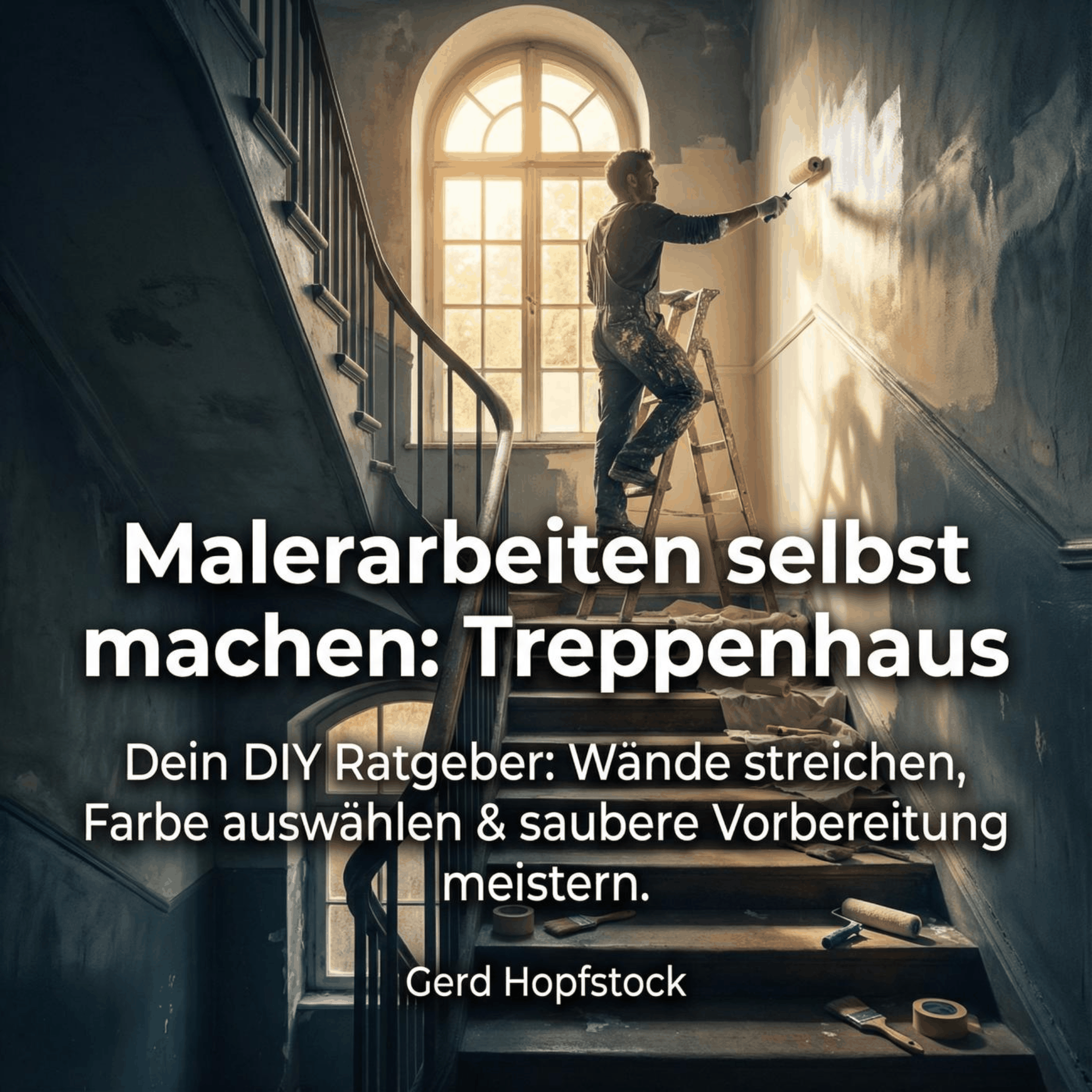 Malerarbeiten selbst machen: Treppenhaus