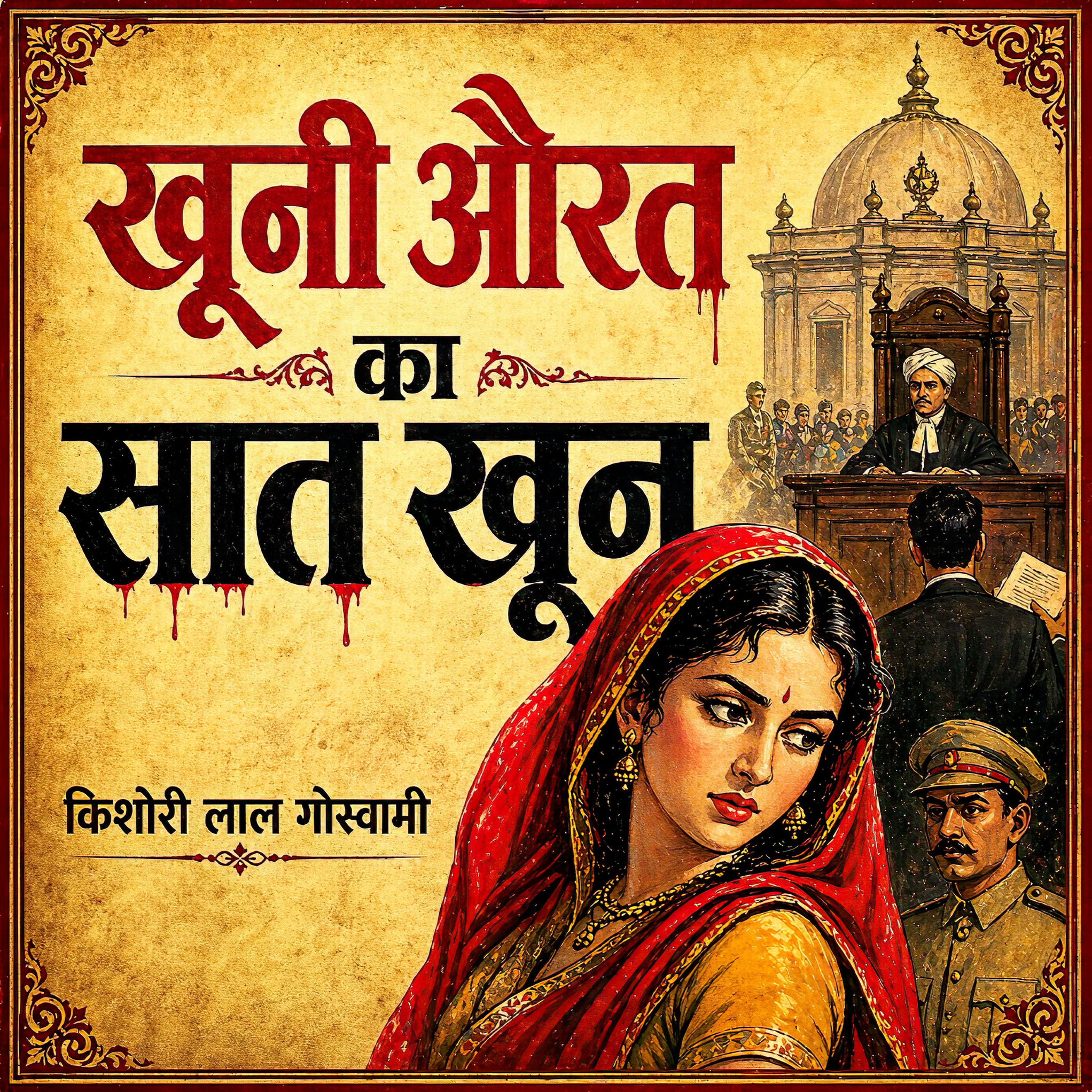 Khooni Aurat Ka Saat Khoon - Kishori Lal Goswami