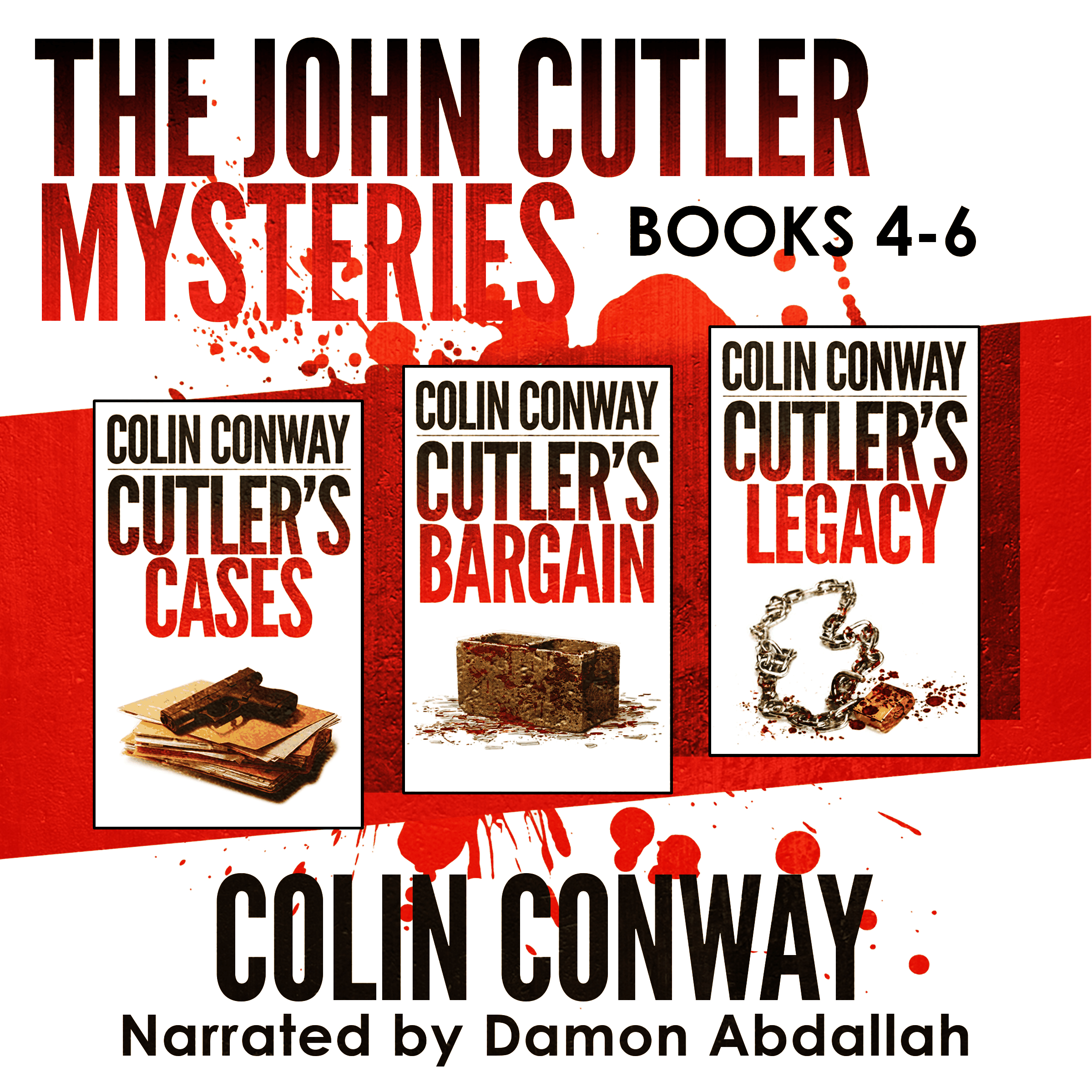 The John Cutler Mysteries Box Set 2: Books 4-6: Cutler's Cases, Cutler's Bargain, Cutler's Legacy