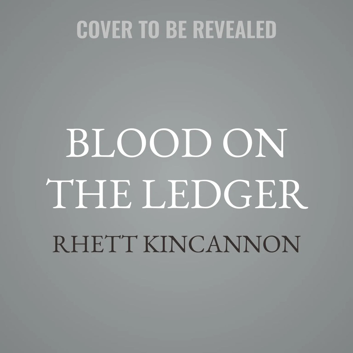 Blood on the Ledger