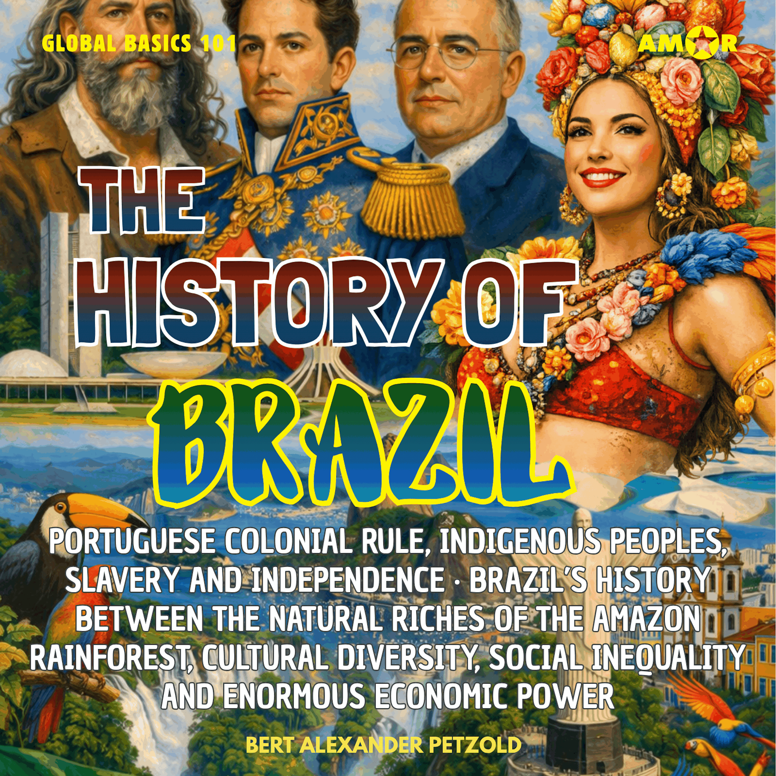 The History of Brazil - Colonial Rule, Indigenous Peoples, Slavery and Independence - Natural Riches, Cultural Diversity and Economic Power - Global Basics 101 - Your Series for Modern Knowledge, Folge 17 (unabridged)
