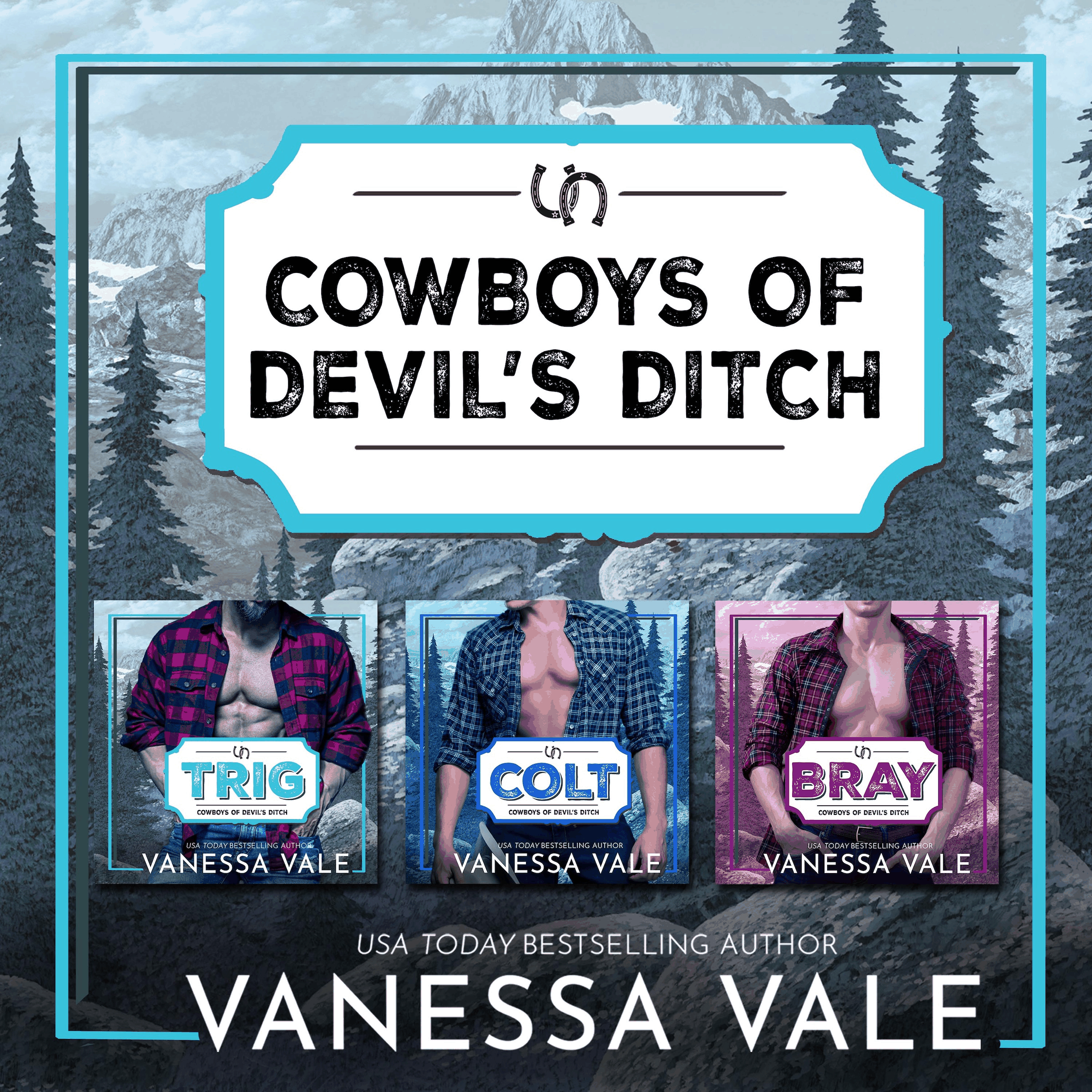 Cowboys of Devil's Ditch Boxed Set - Books 1 - 3