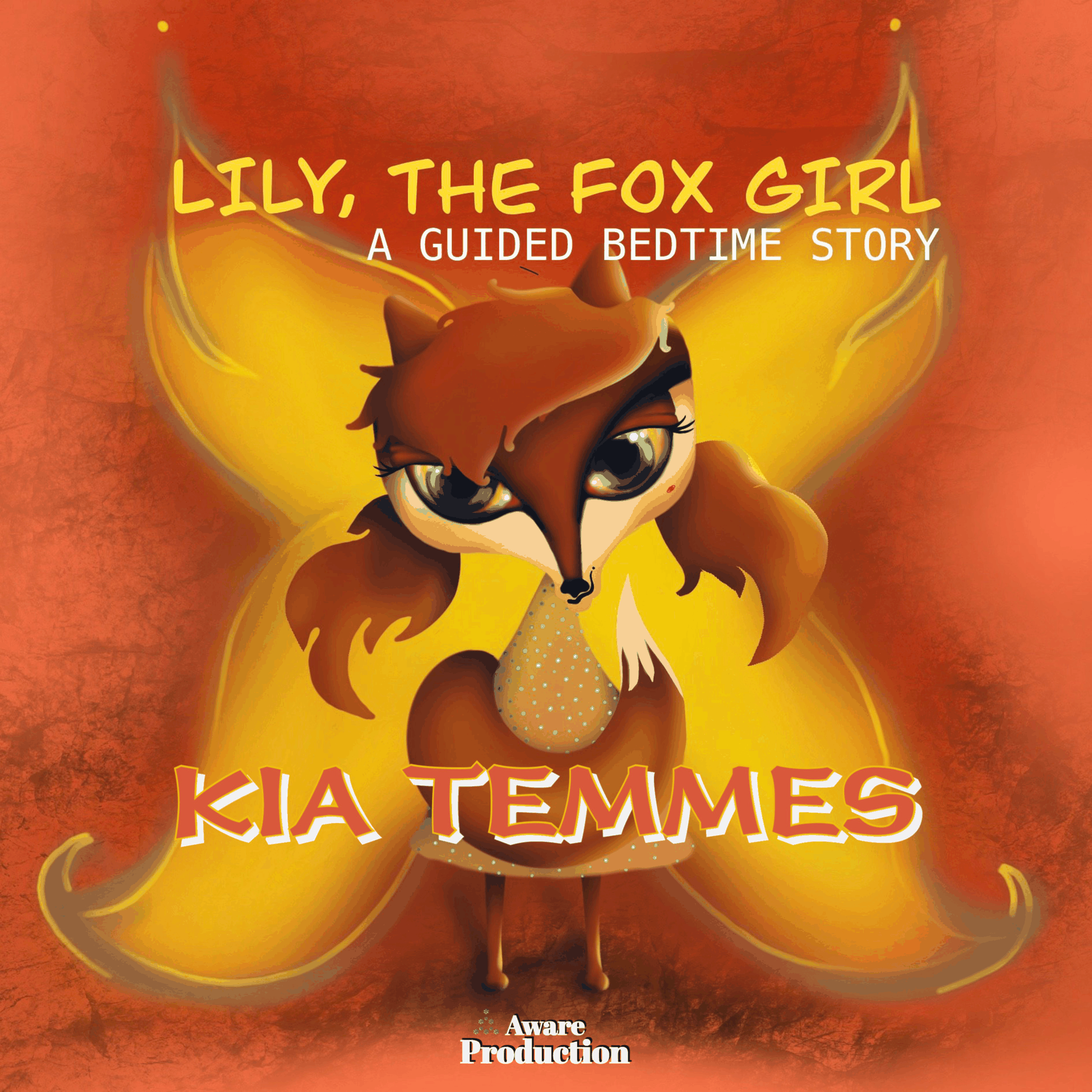 Lily the fox girl, a guided bedtime story