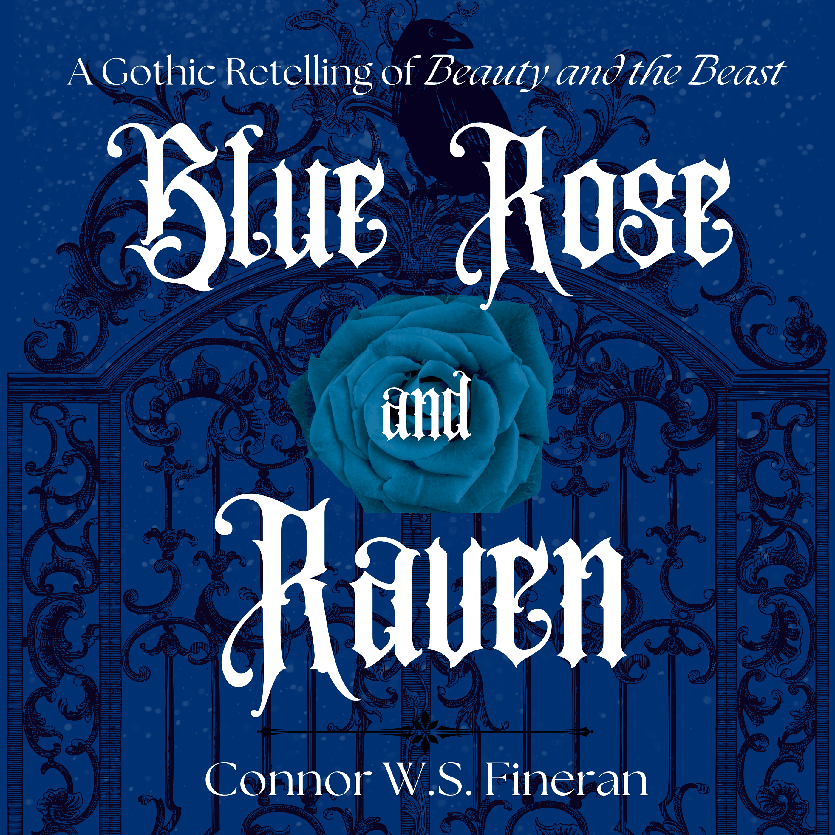 Blue Rose and Raven