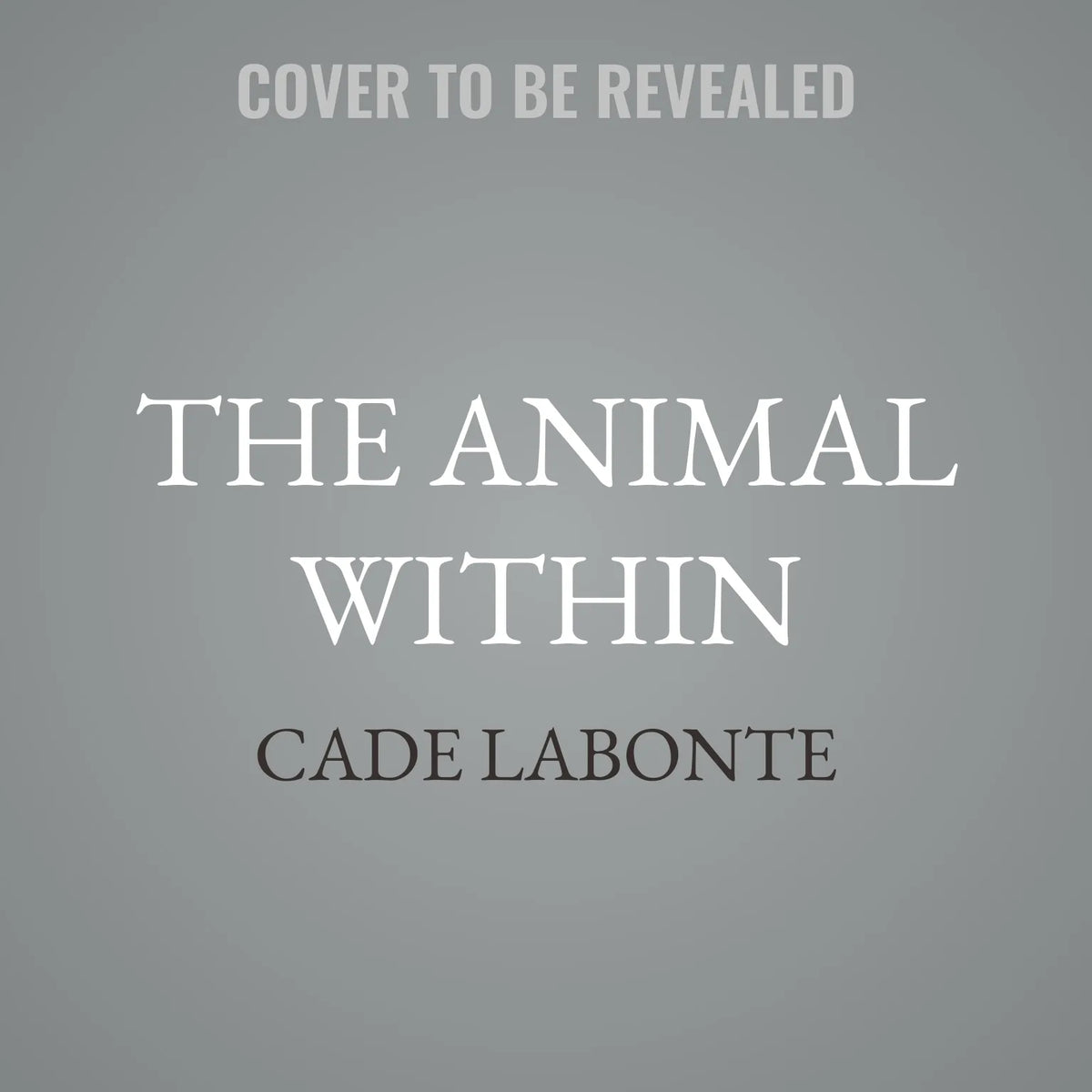 The Animal Within