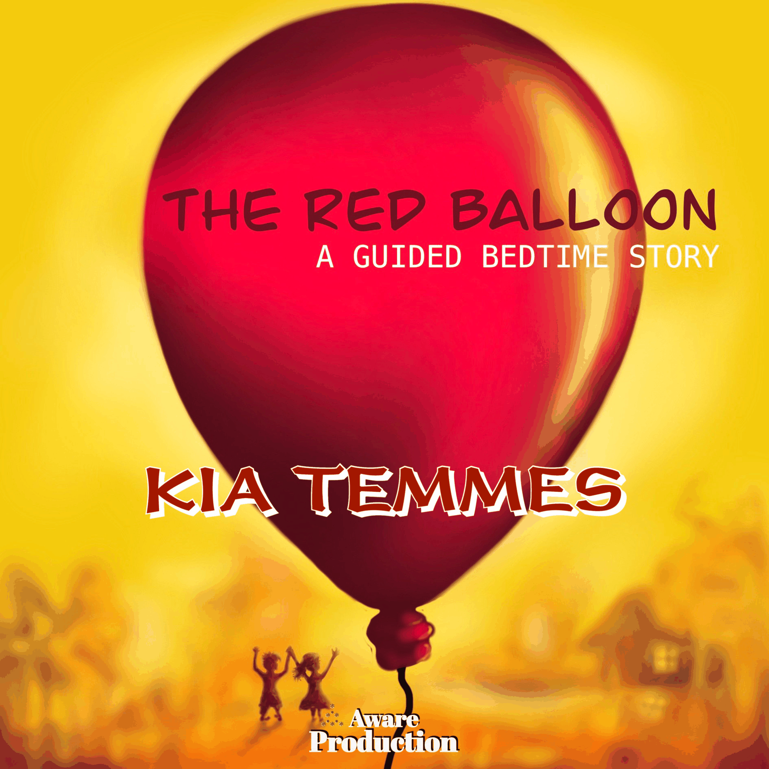 The red balloon, a guided bedtime story