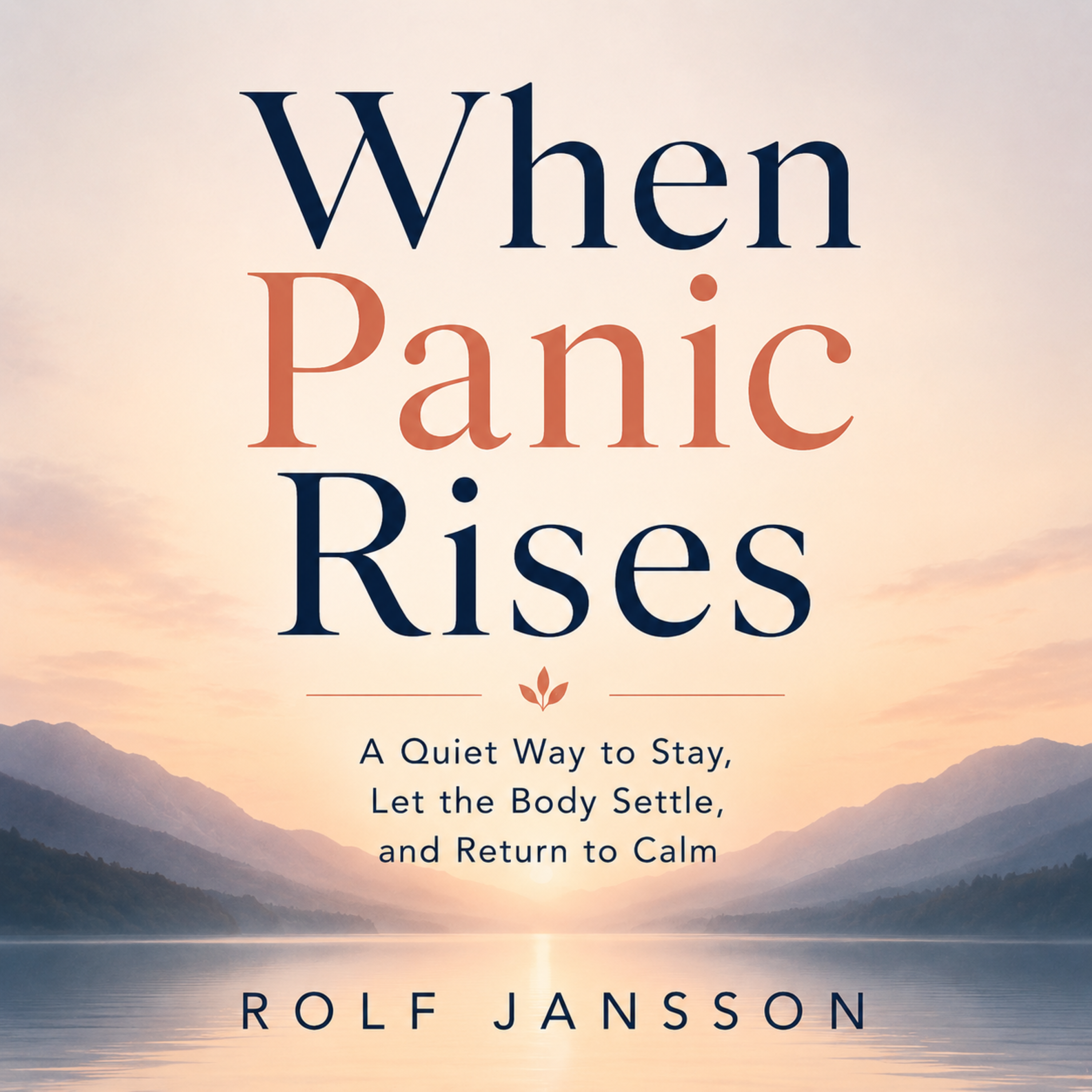 When Panic Rises