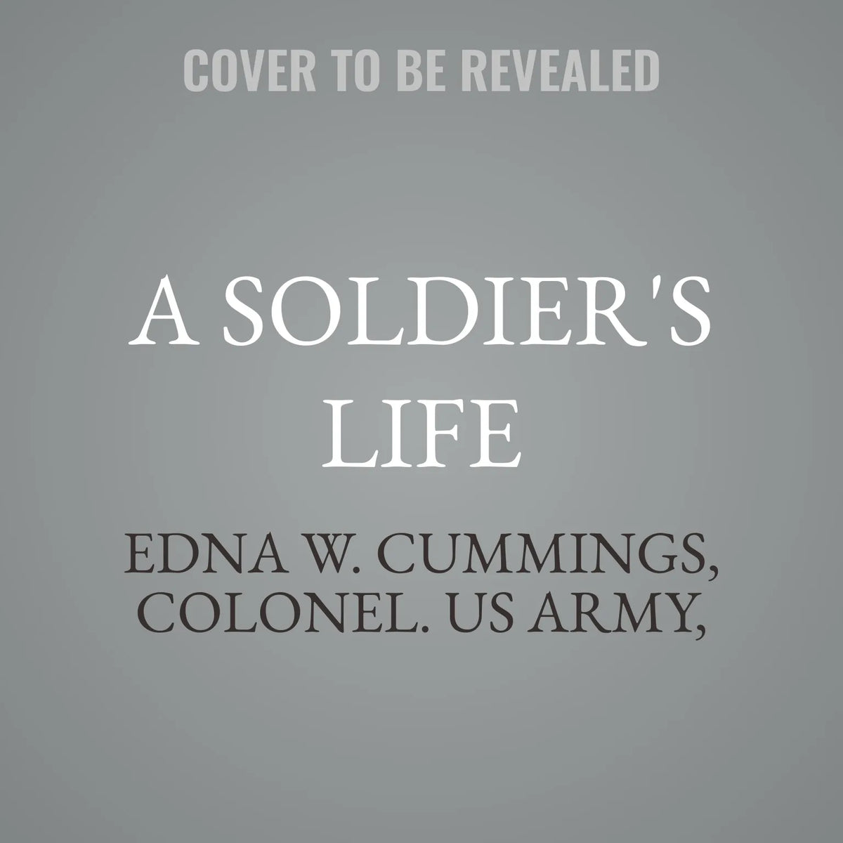 A Soldier's Life
