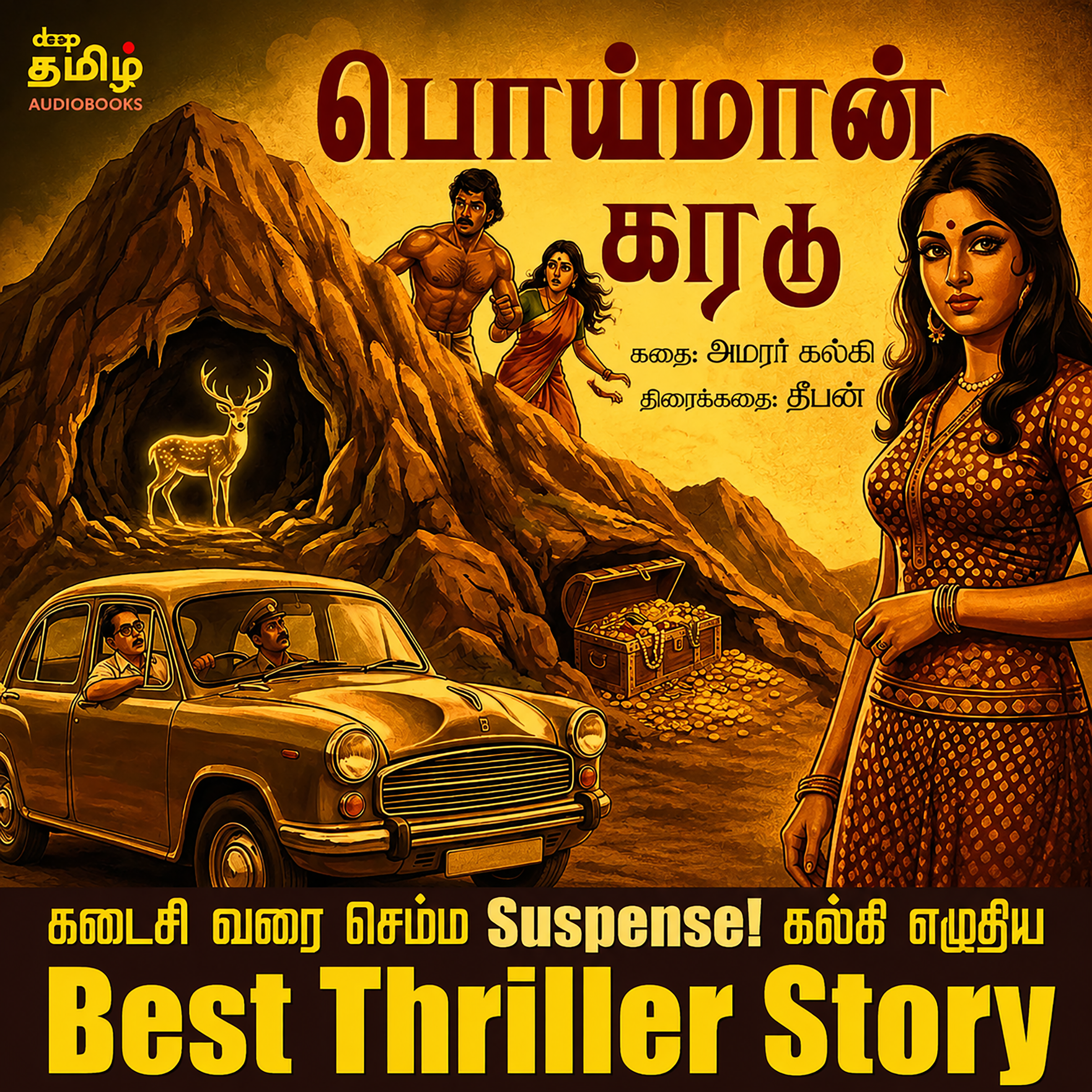 Poiman Karadu | அமரர் கல்கியின் பொய்மான் கரடு