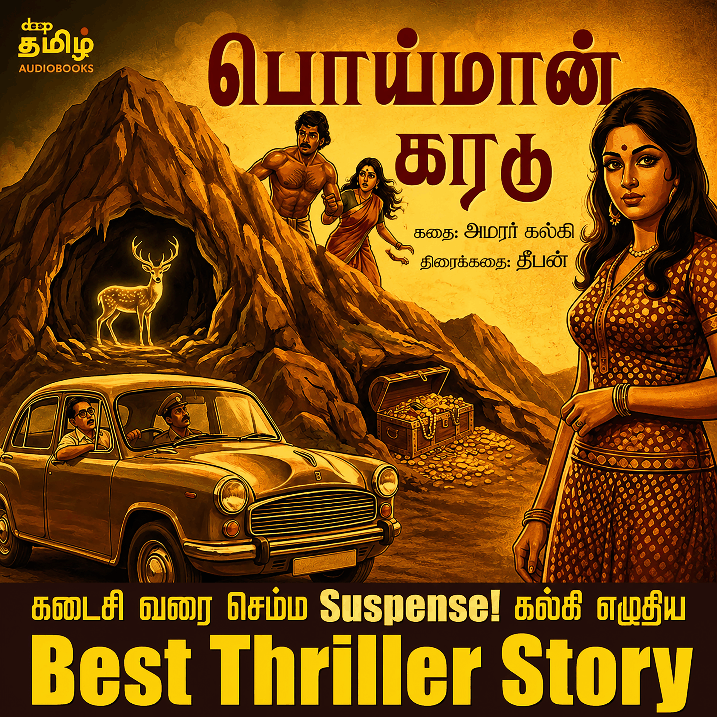 Poiman Karadu | அமரர் கல்கியின் பொய்மான் கரடு