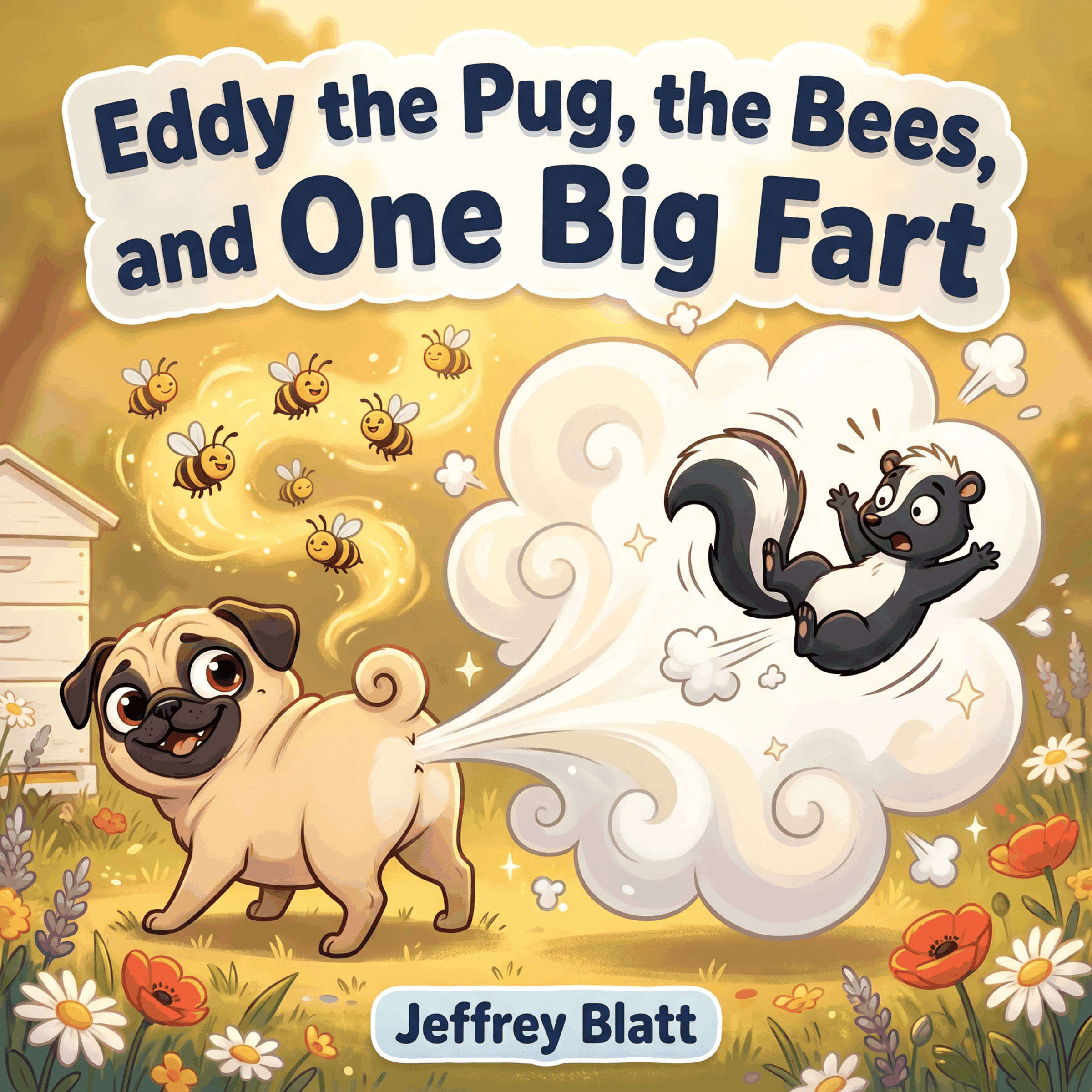 Eddy the Pug, the Bees, and One Big Fart