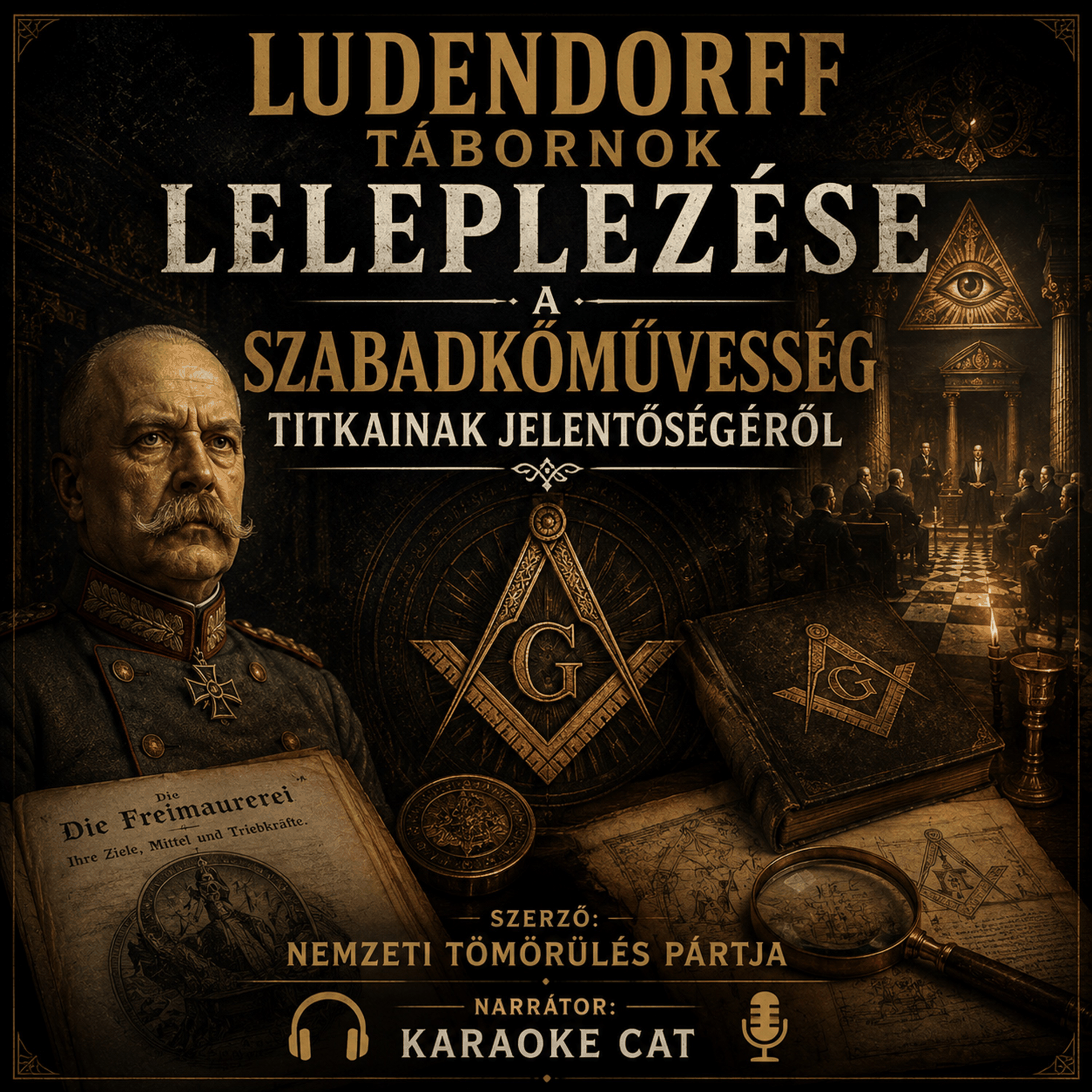 LUDENDORFF TÁBORNOK LELEPLEZÉSE A SZABADKŐMŰVESSÉG TITKAINAK JELENTŐSÉGÉRŐL