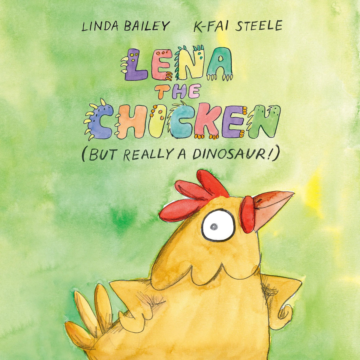 Lena the Chicken (But Really a Dinosaur!)