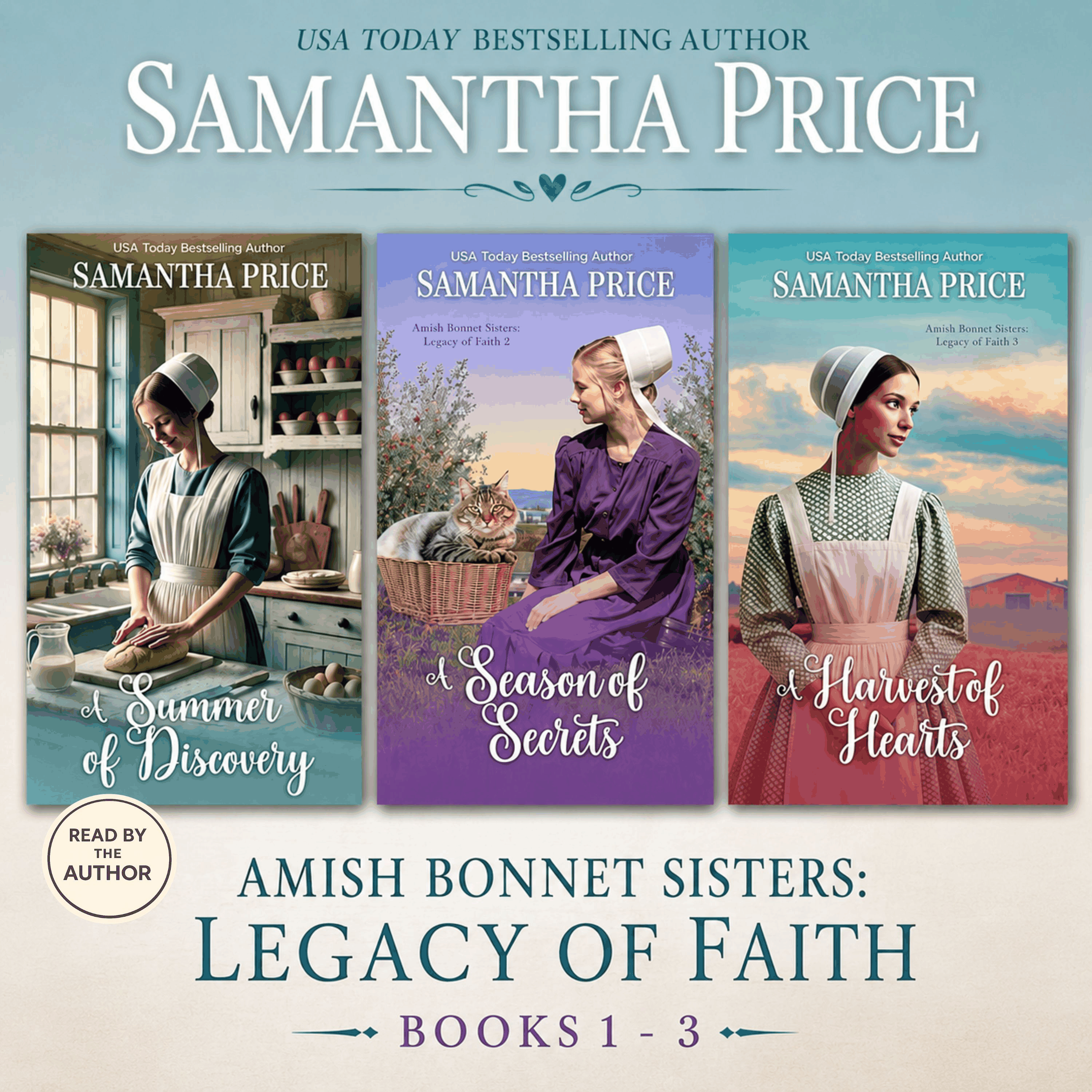 Amish Bonnet Sisters: Legacy Of Faith Box Set, Volume 1 Books 1 - 3 (A Summer Of Discovery, A Season Of Secrets, A Harvest Of Hearts)