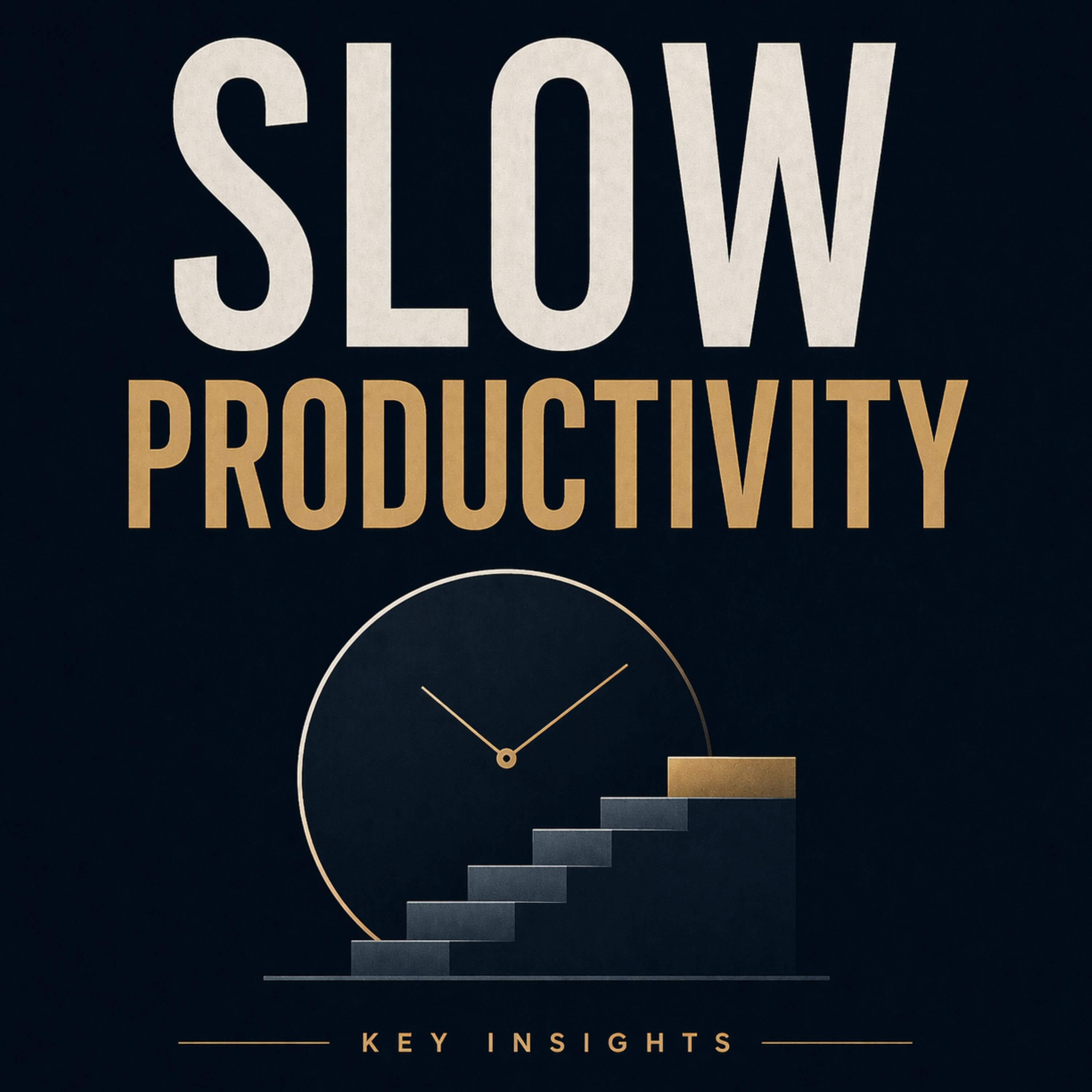Slow Productivity
