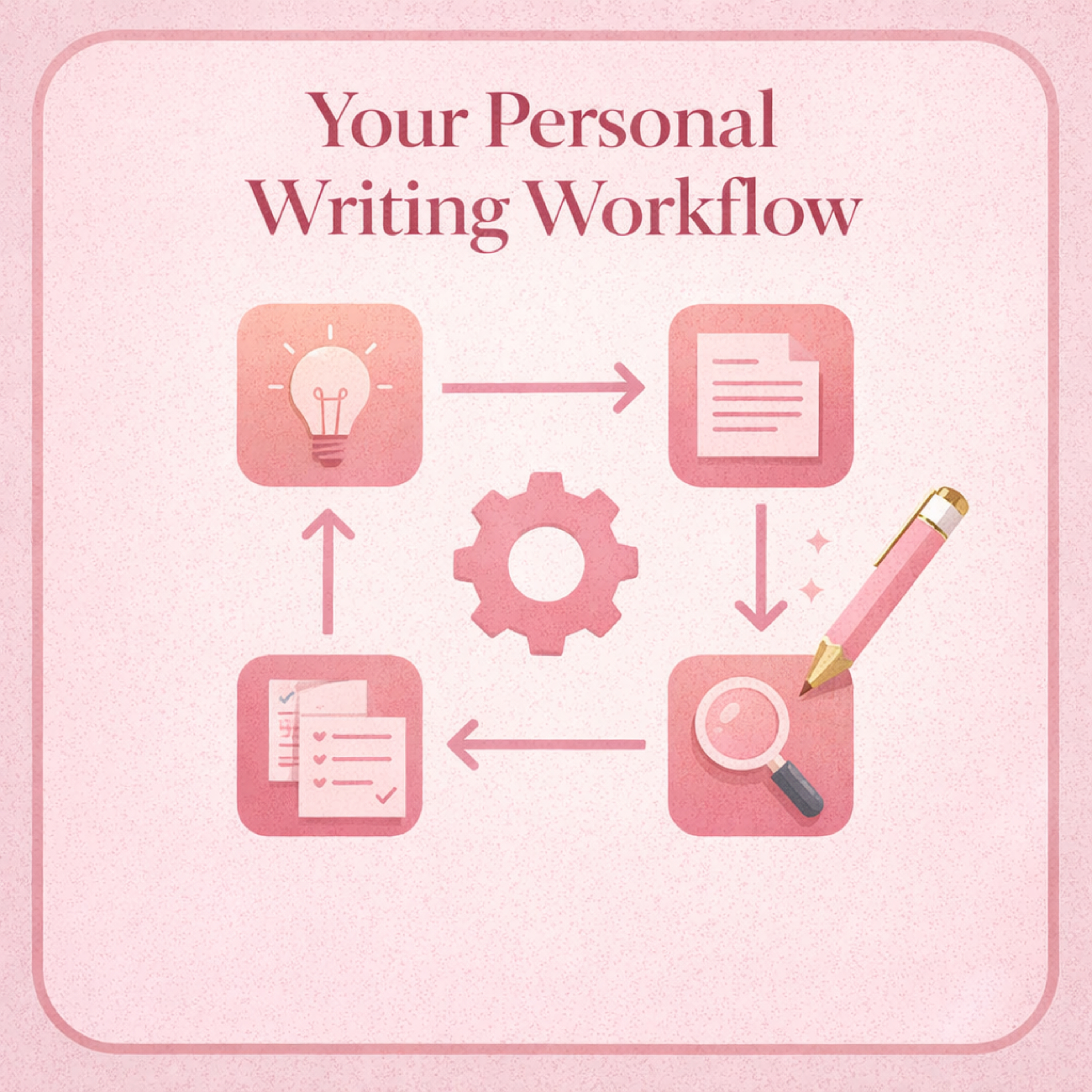 Your Personal Writing Workflow