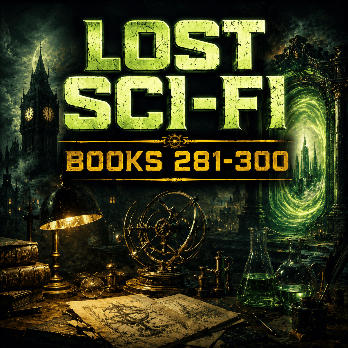 Lost Sci-Fi Books 281 thru 300