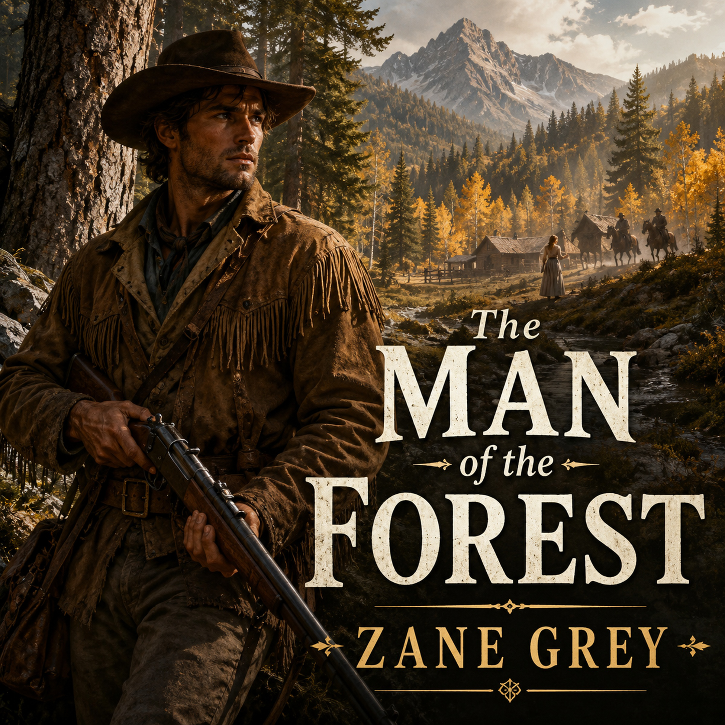 The Man of the Forest -- A Thrilling Tale of Wilderness, Outlaws, and Hidden Truths