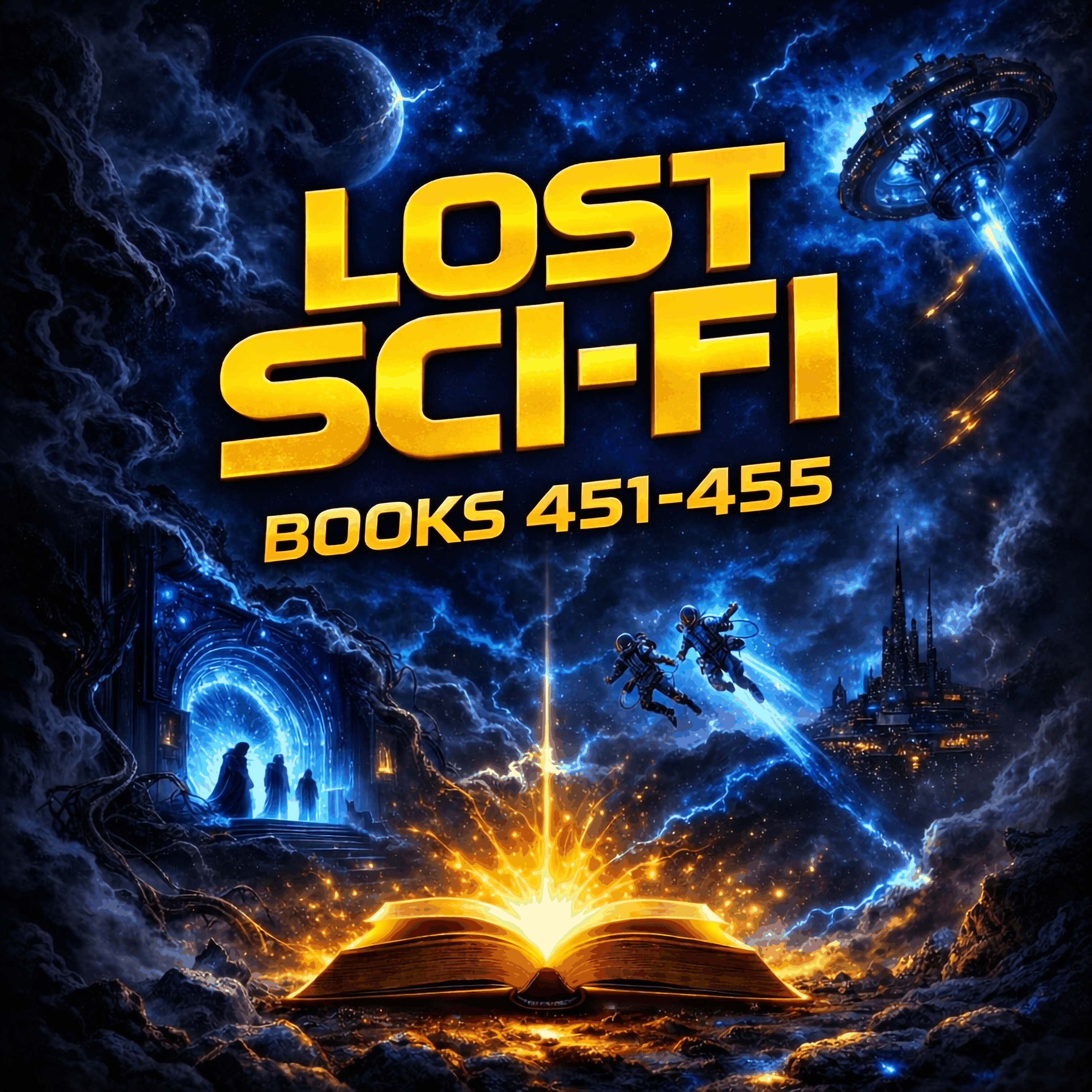 Lost Sci-Fi Books 451 thru 455