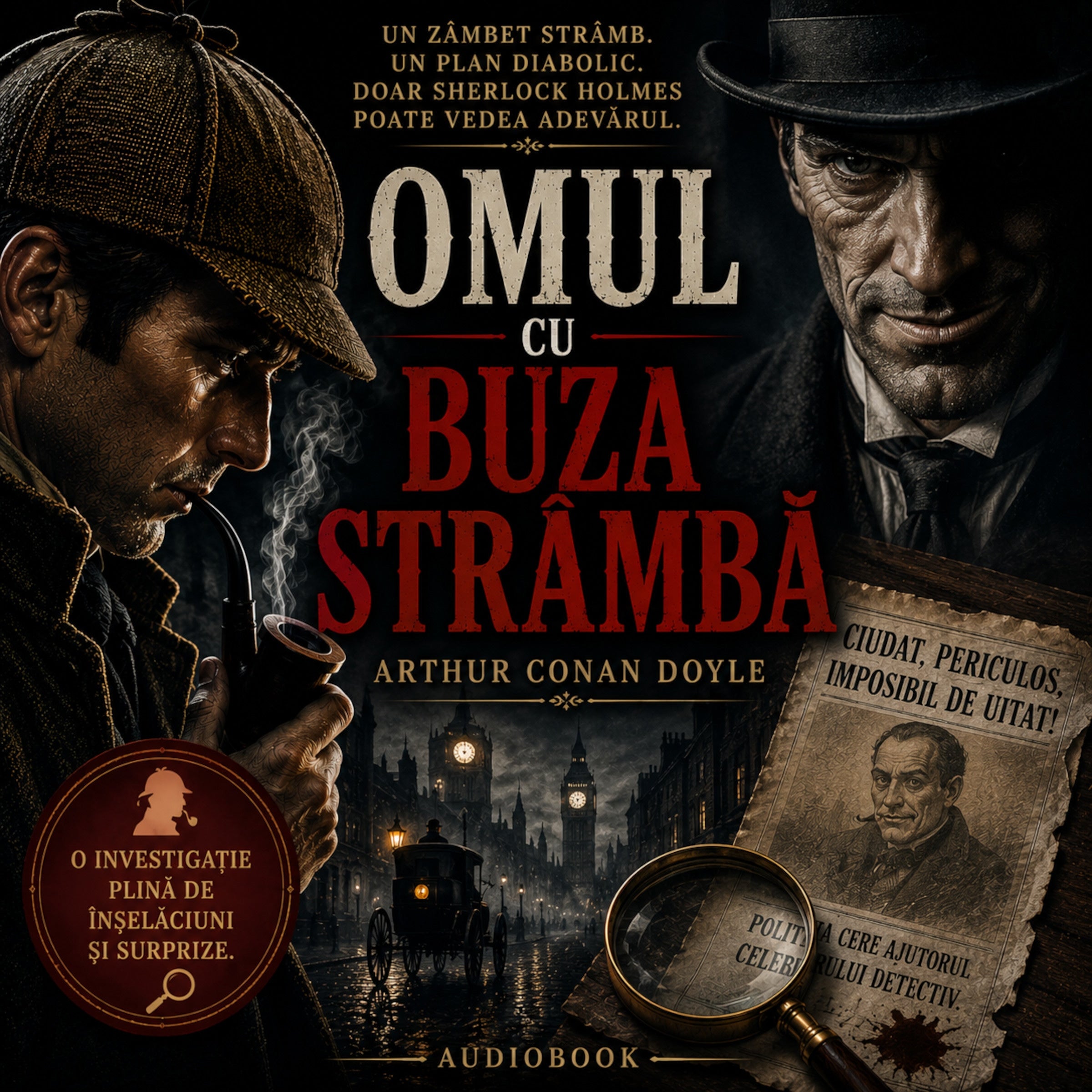 Aventurile lui Sherlock Holmes - 02. Aventura rubinului albastru - 06. Omul cu buza stramba