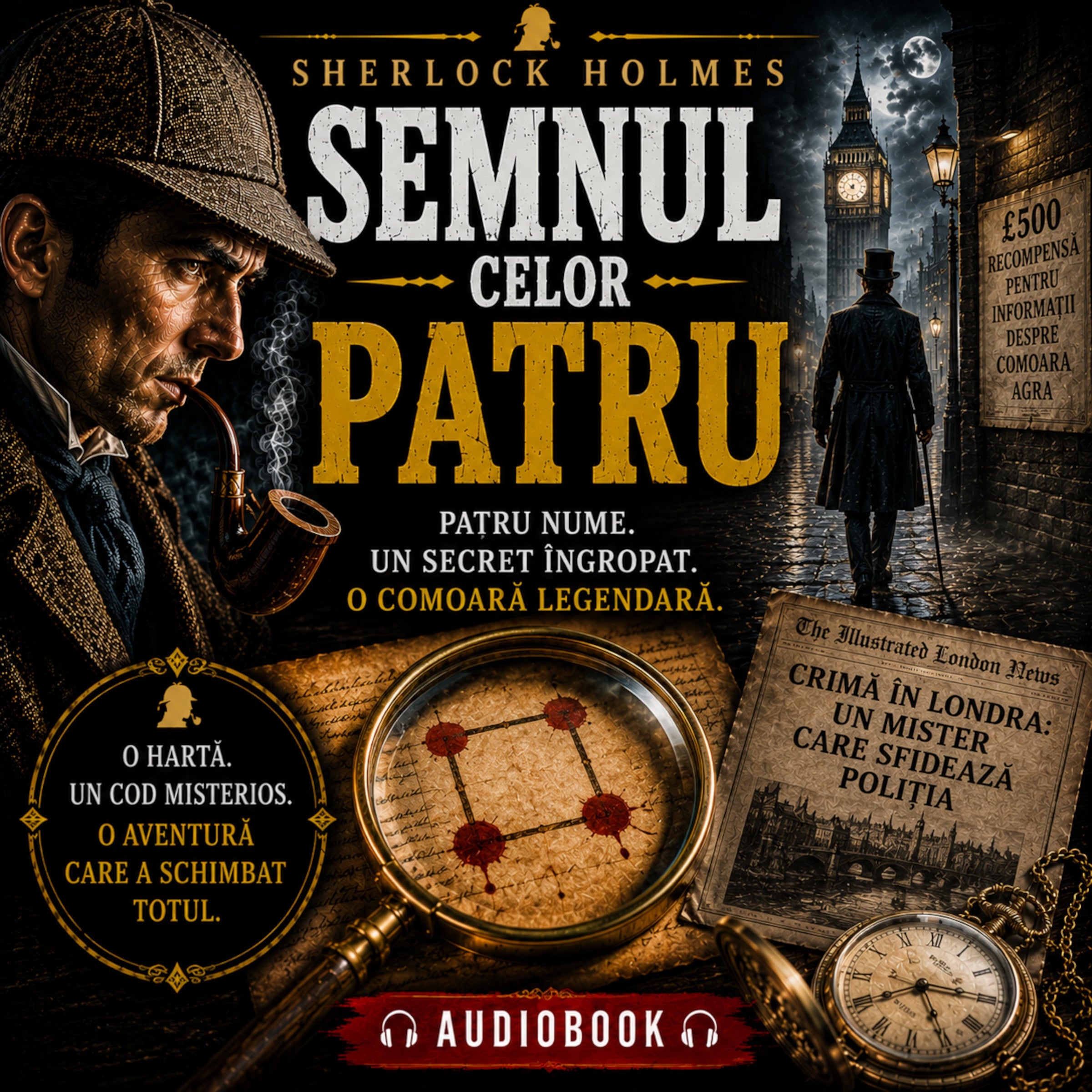 Aventurile lui Sherlock Holmes - 03. Semnul celor patru