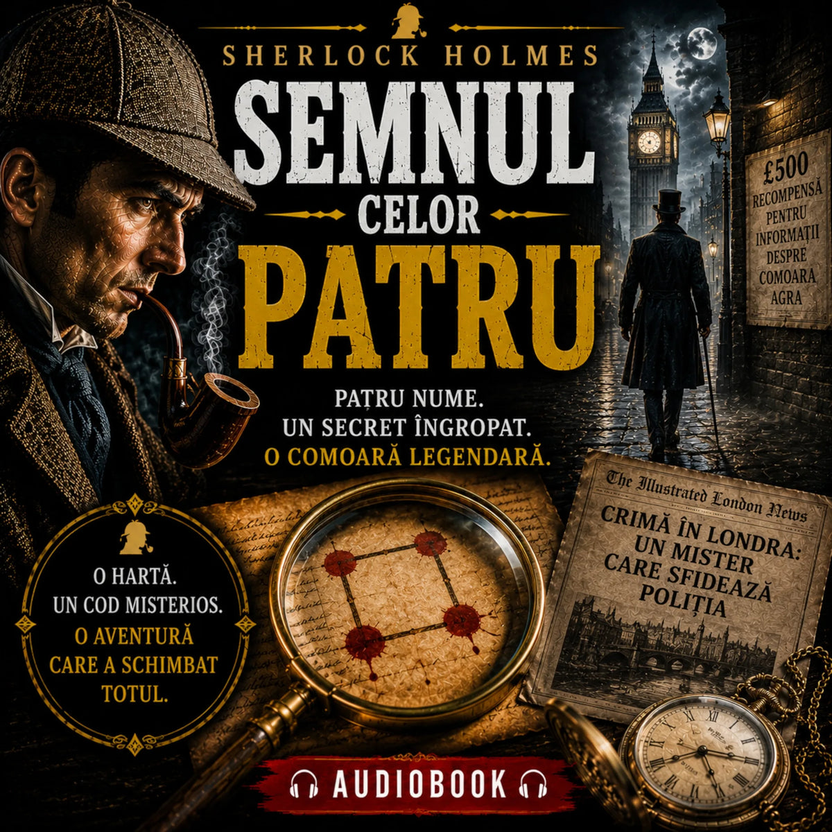 Aventurile lui Sherlock Holmes - 03. Semnul celor patru