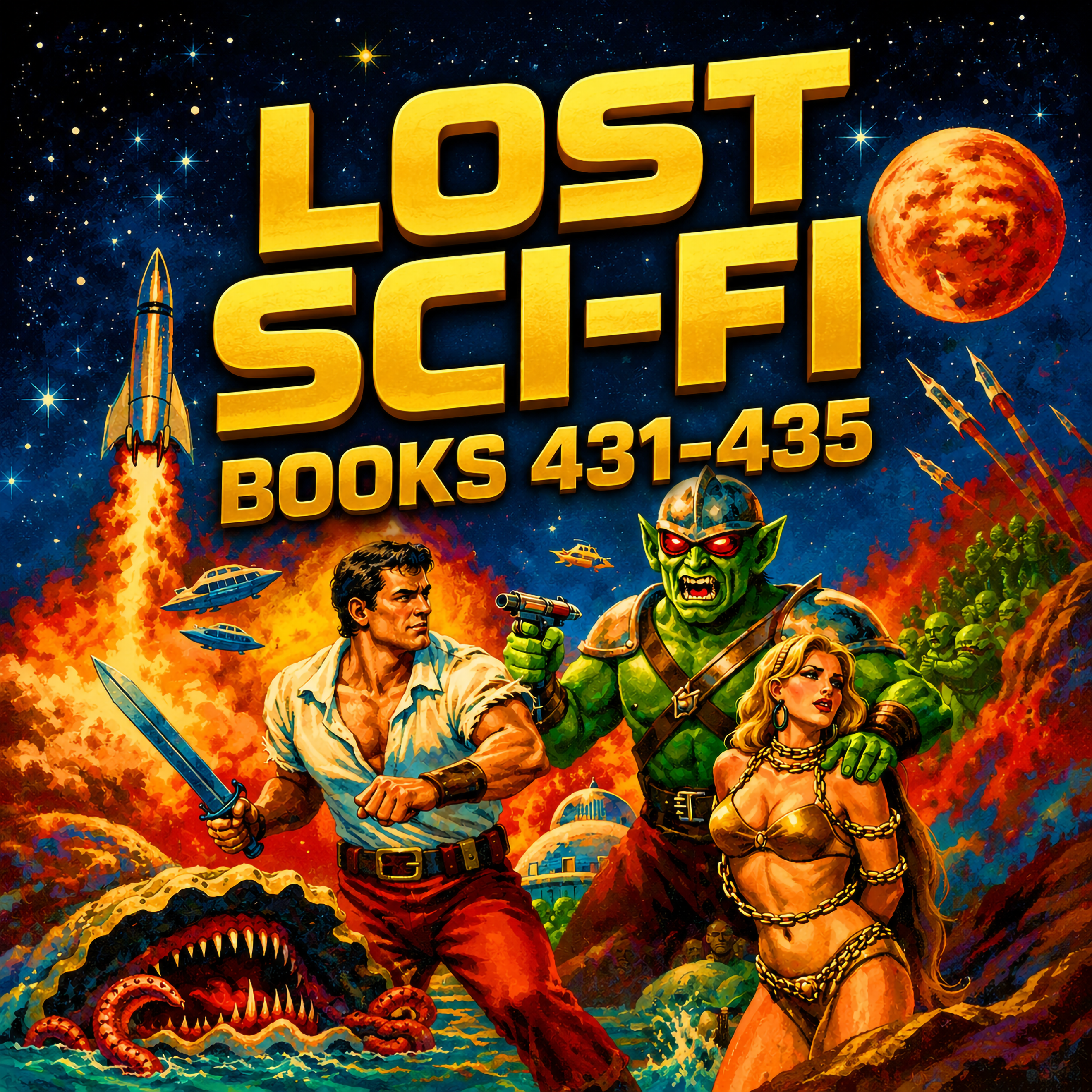 Lost Sci-Fi Books 431 thru 435