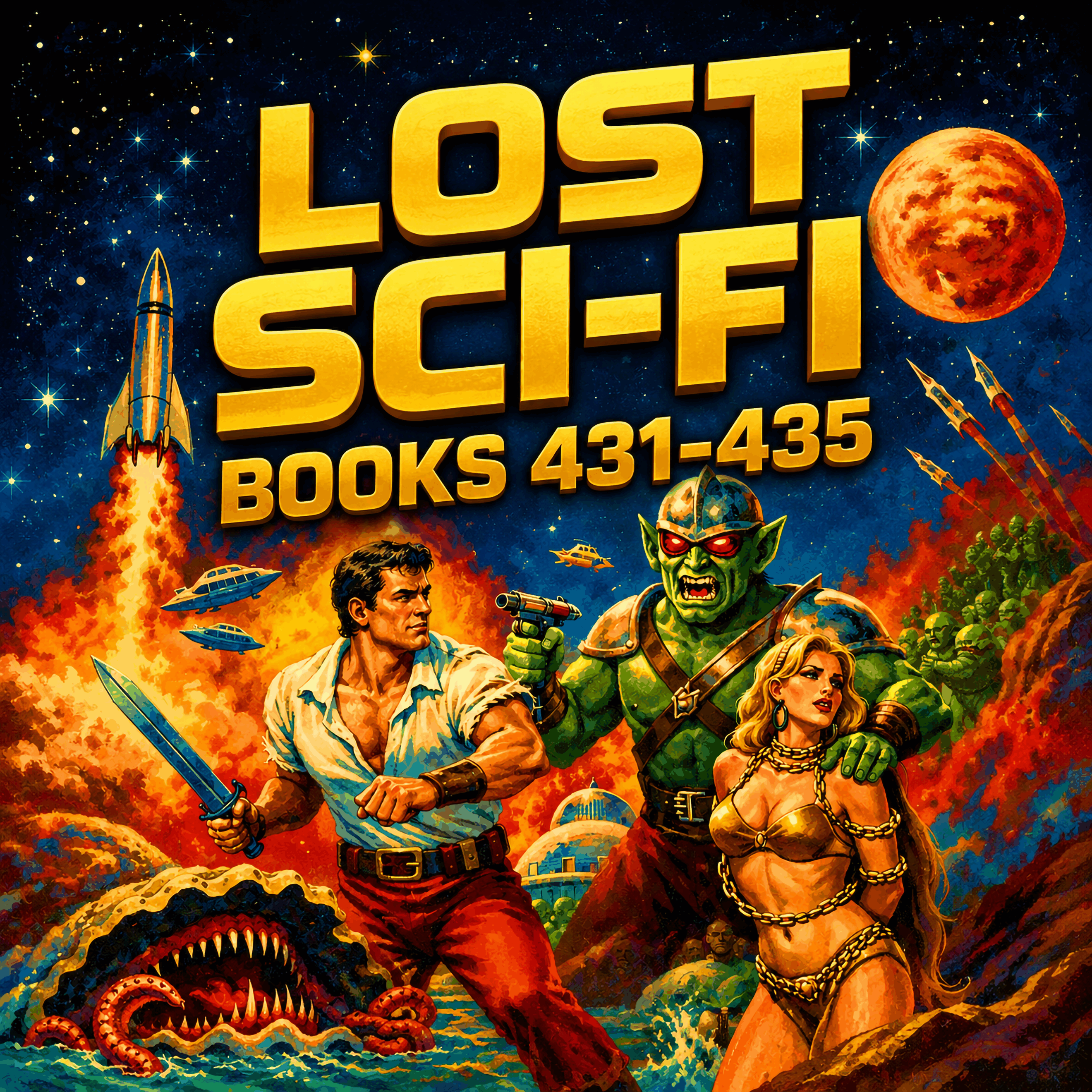 Lost Sci-Fi Books 431 thru 435