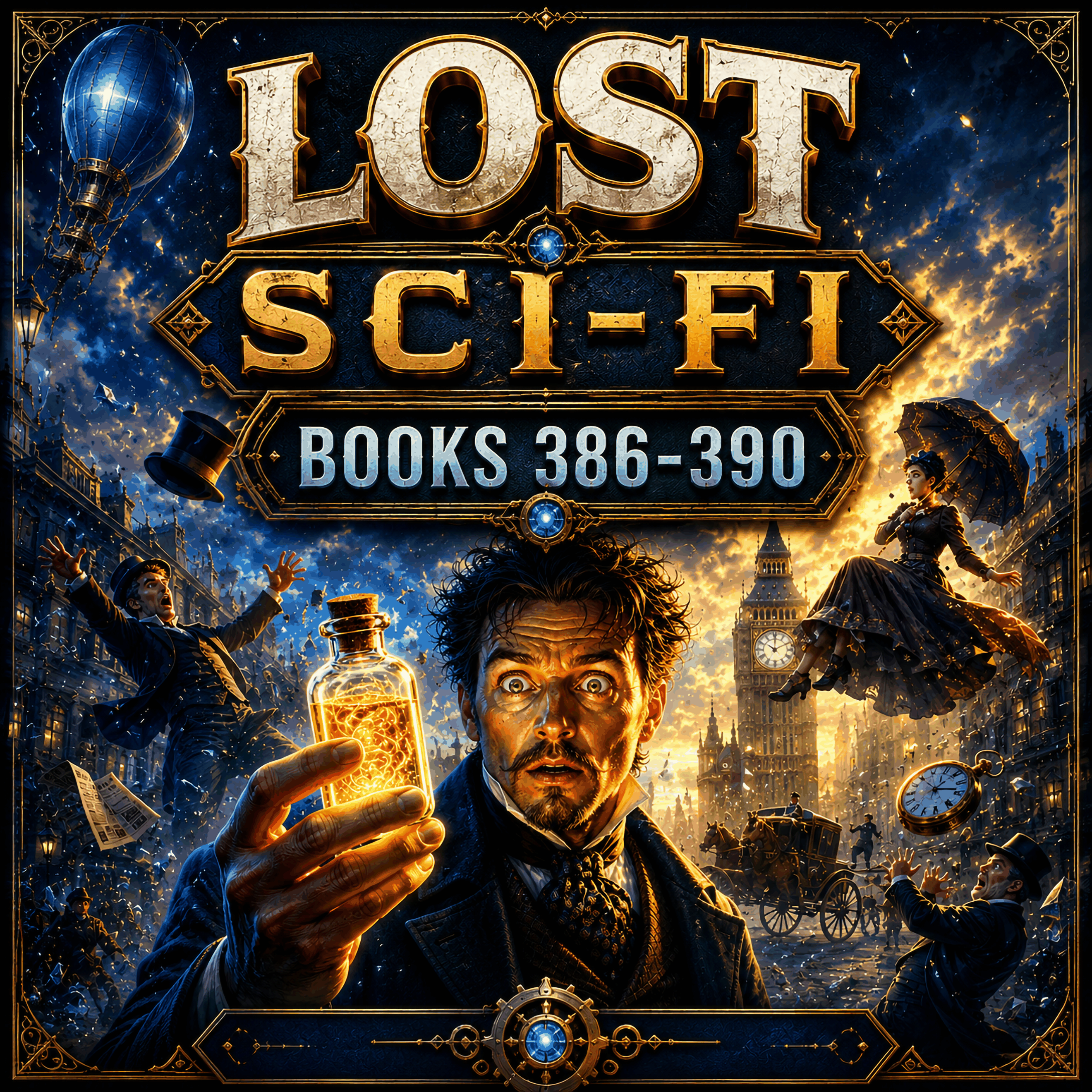 Lost Sci-Fi Books 386 thru 390