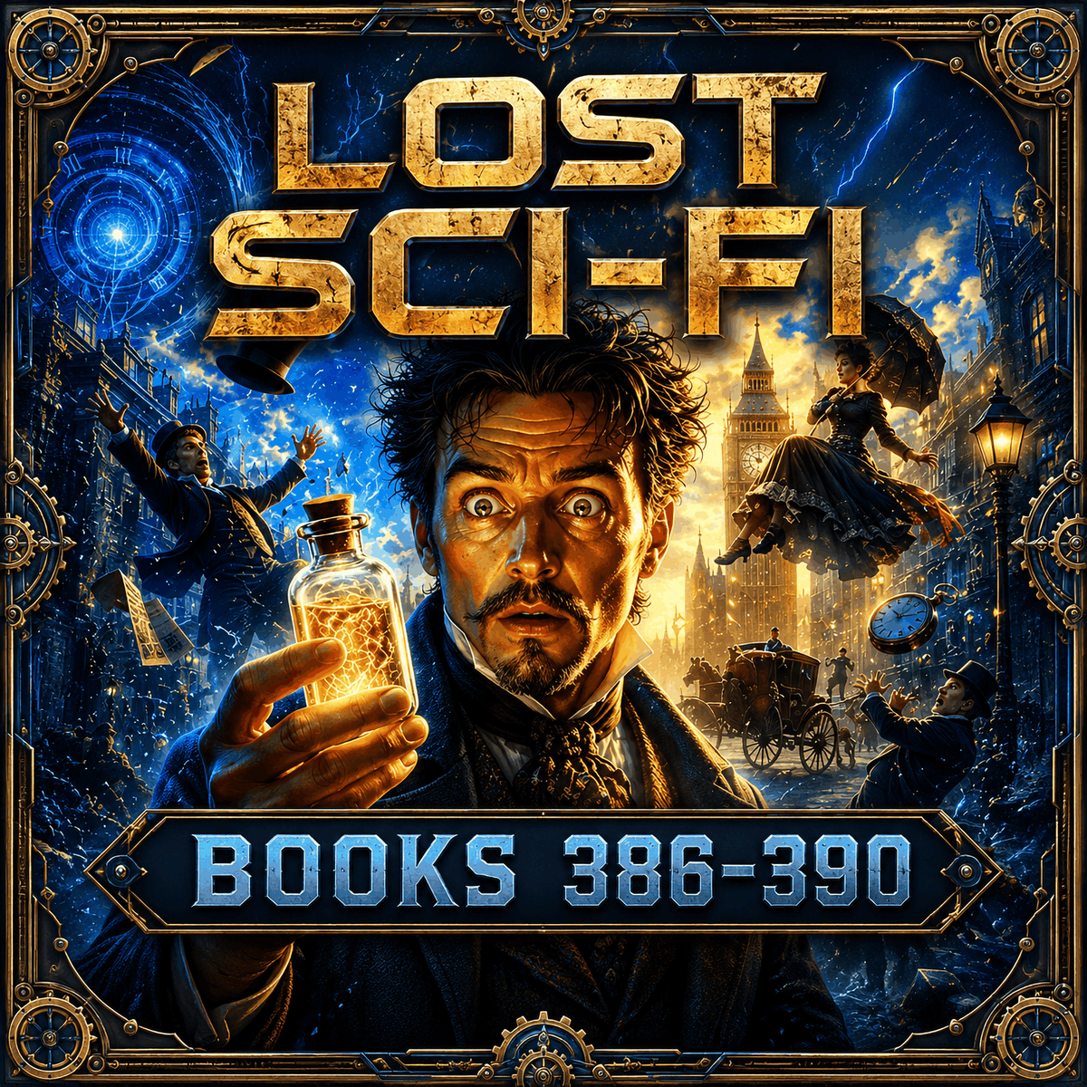 Lost Sci-Fi Books 386 thru 390