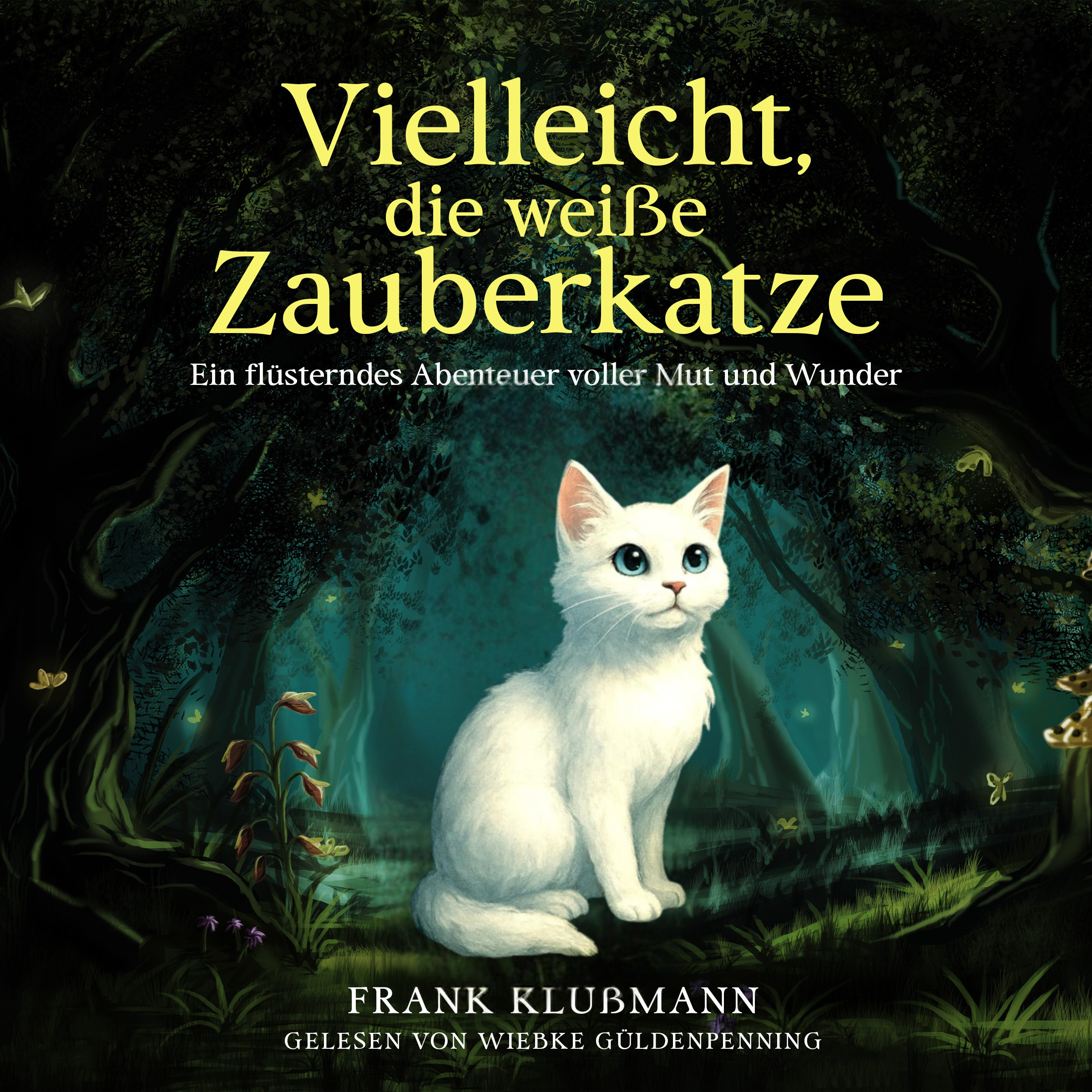 Vielleicht, die weiße Zauberkatze