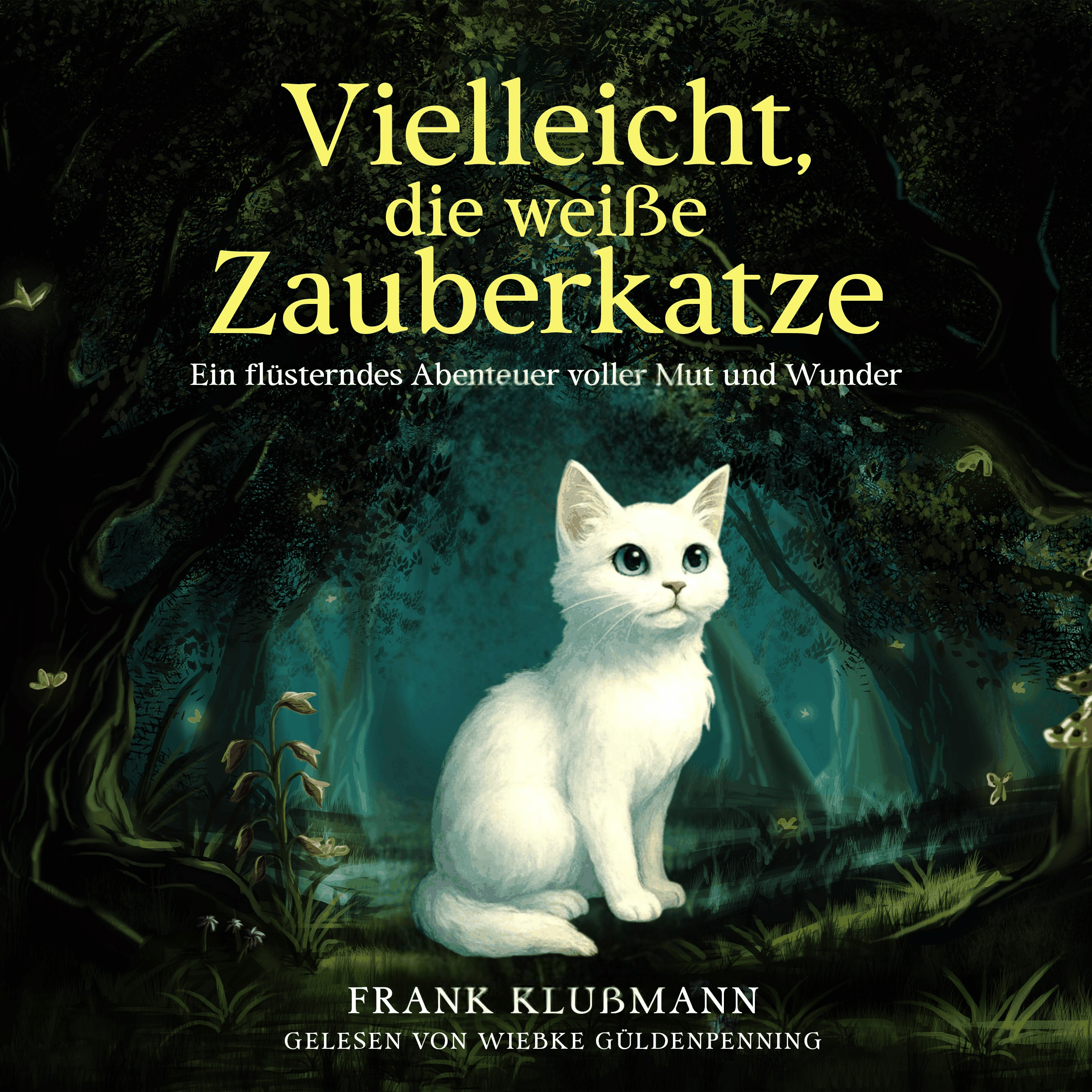 Vielleicht, die weiße Zauberkatze