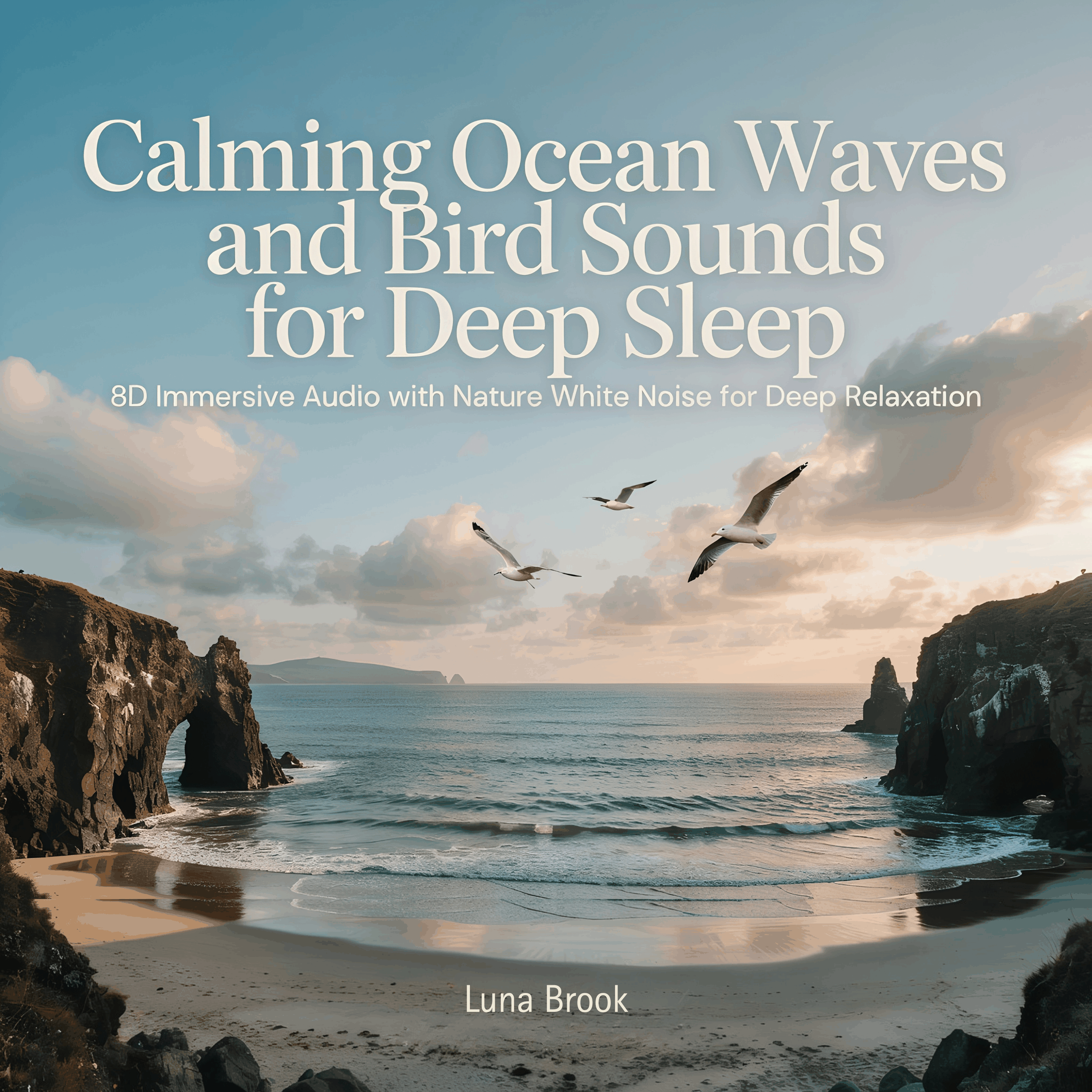 Calming Ocean Waves and Bird Sounds for Deep Sleep