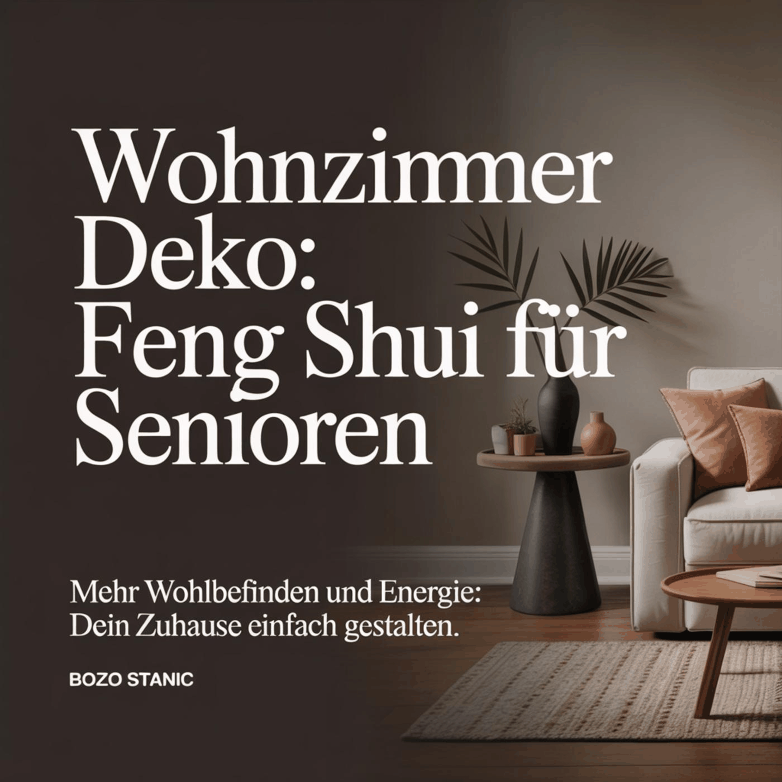 Wohnzimmer Deko - Feng Shui für Senioren