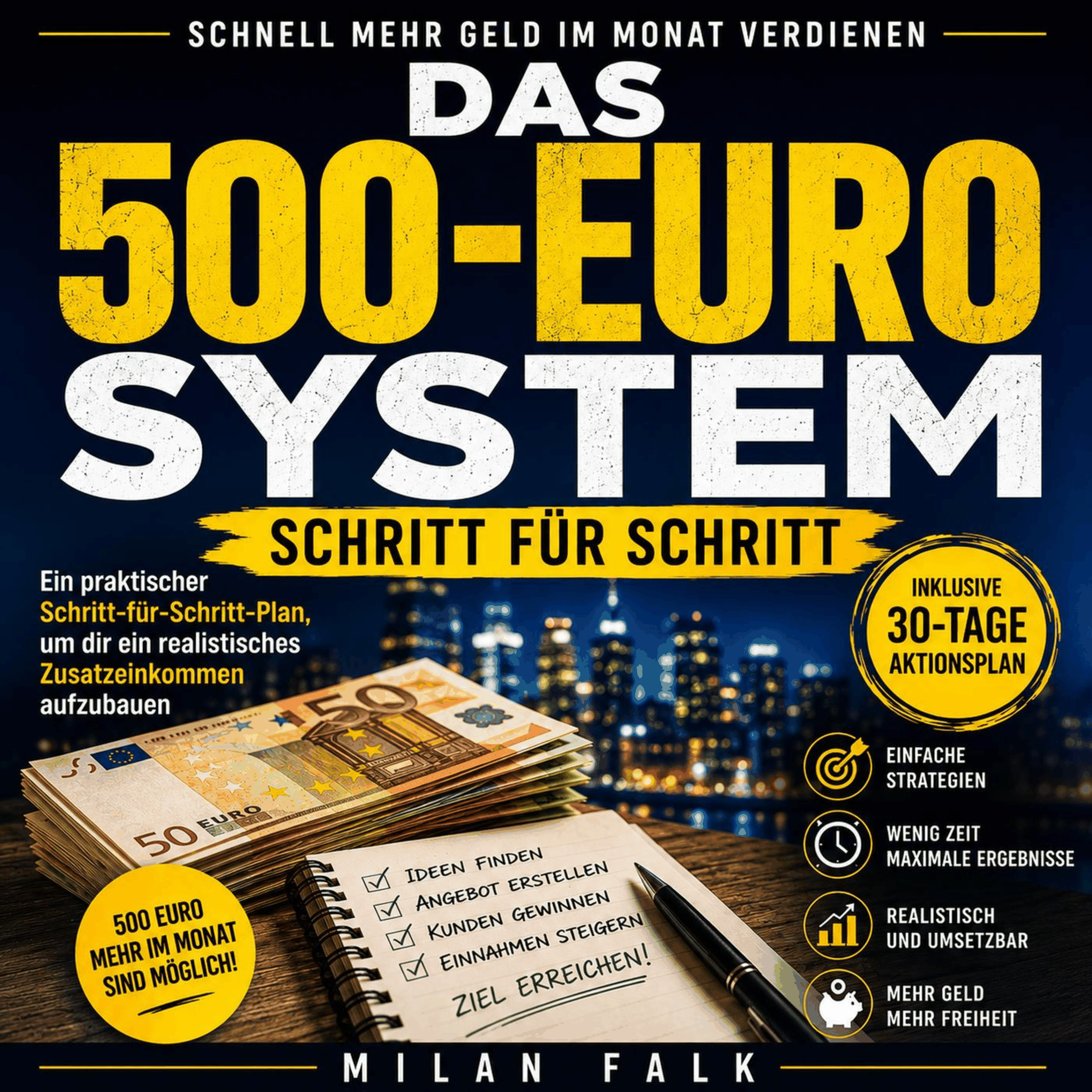 Das 500-Euro-System - Schnell mehr Geld im Monat verdienen